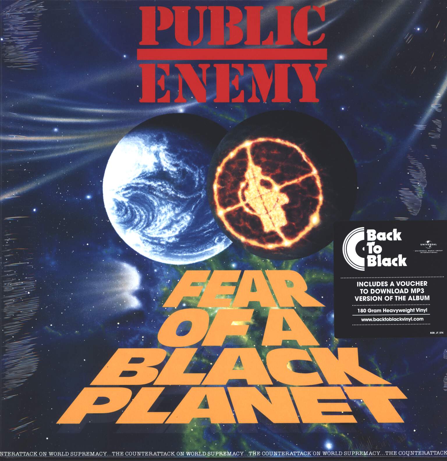 Public Enemy: Fear Of A Black Planet, 1×LP (Vinyl)