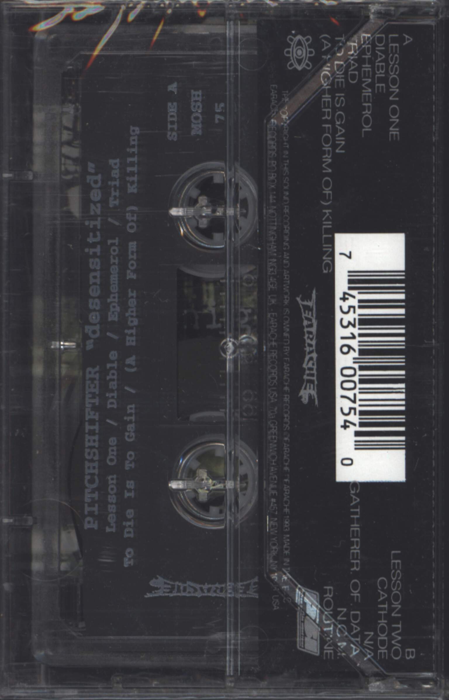 Pitchshifter: Desensitized, 1×Tape