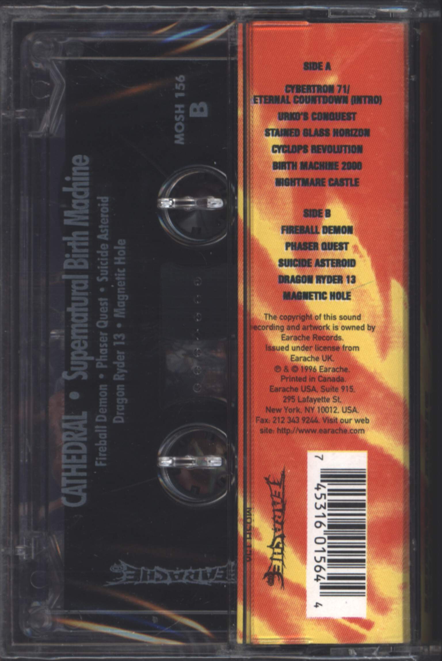 Cathedral: Supernatural Birth Machine, 1×Tape