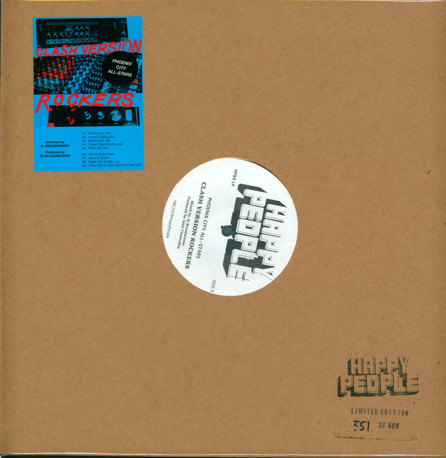 Phoenix City All-Stars: Clash Version Rockers, 1×LP (Vinyl)