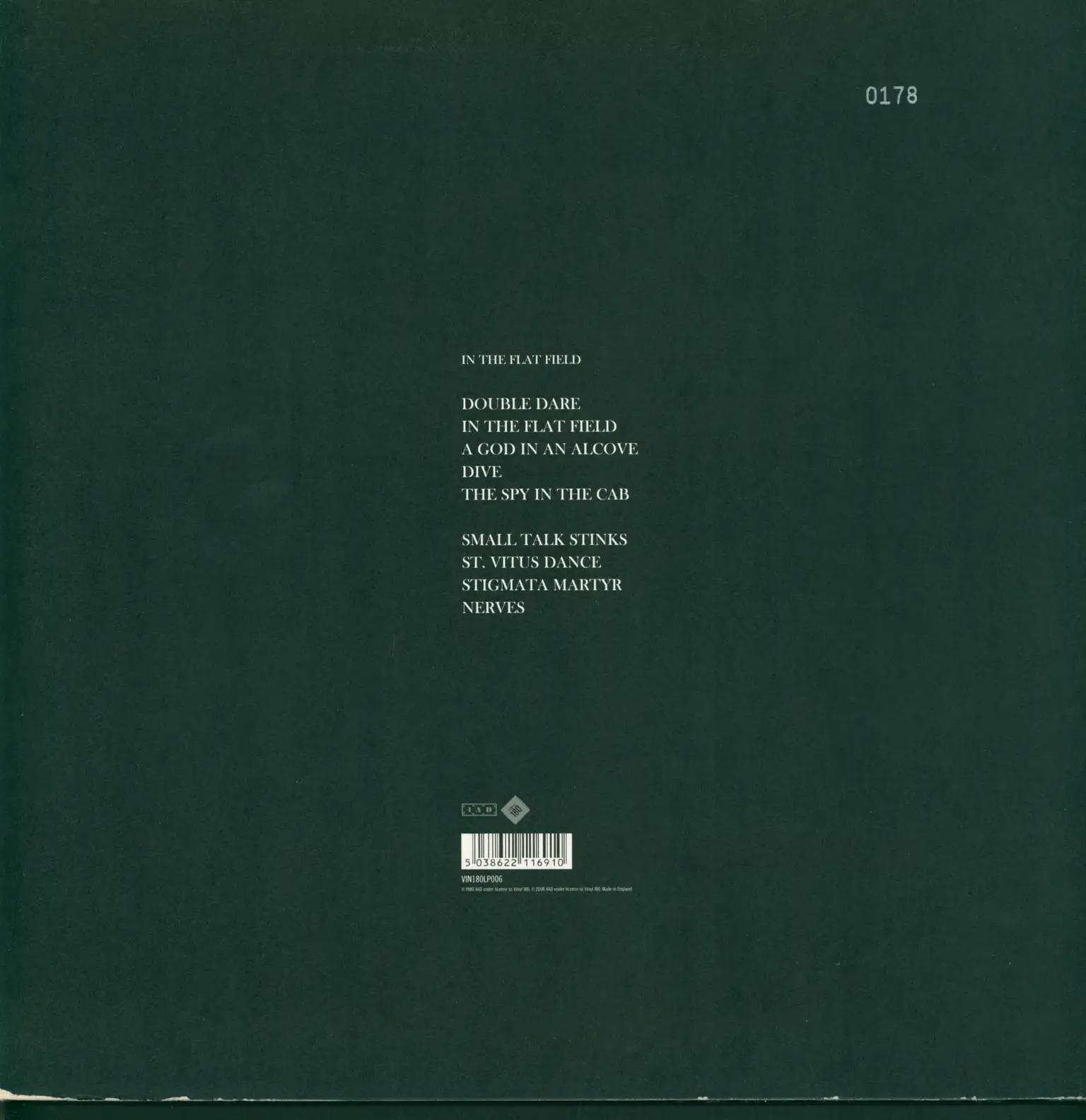 Bauhaus: In The Flat Field, 1×LP (Vinyl)