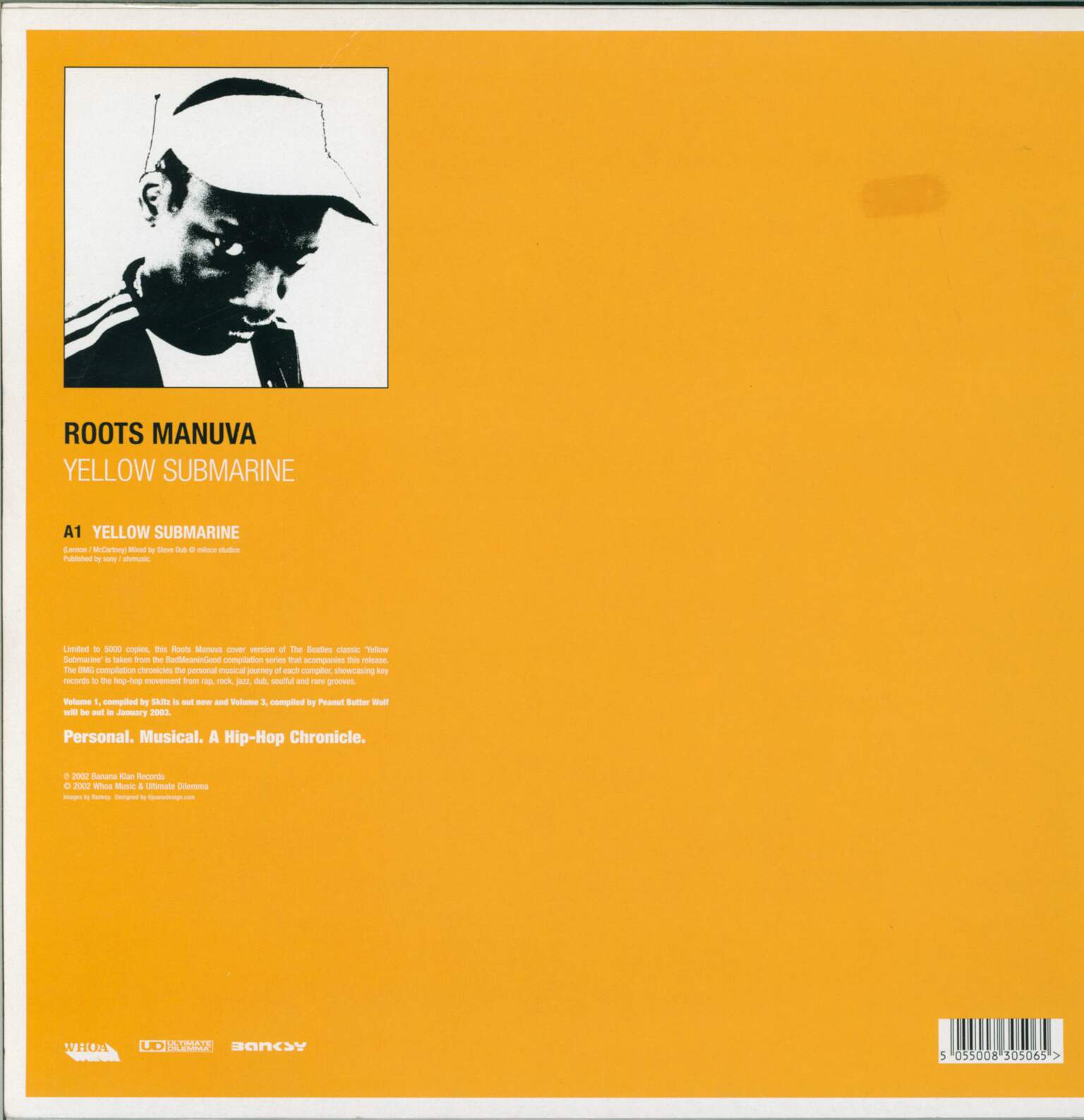 Roots Manuva: Yellow Submarine, 1×12" Maxi Single (Vinyl)