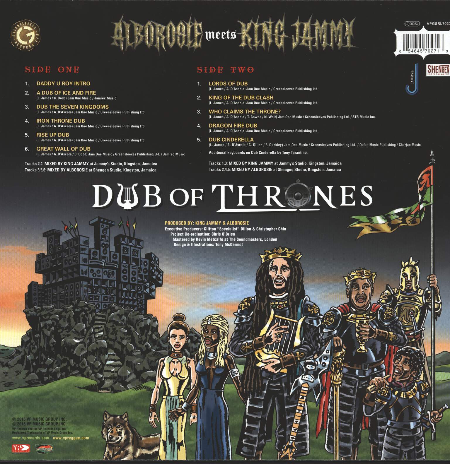 Alborosie: Dub Of Thrones, 1×LP (Vinyl)