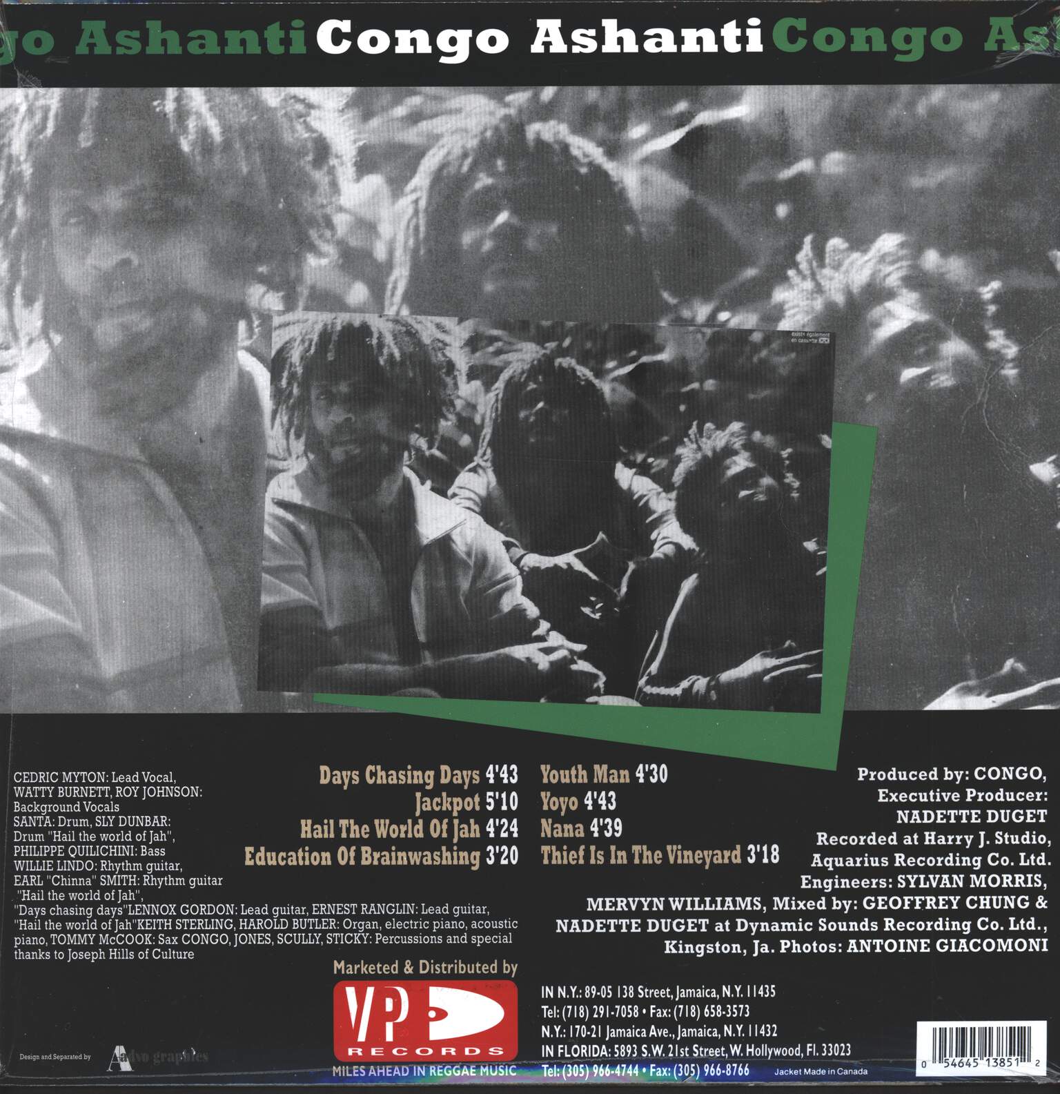 The Congos: Congo Ashanti, 1×LP (Vinyl)