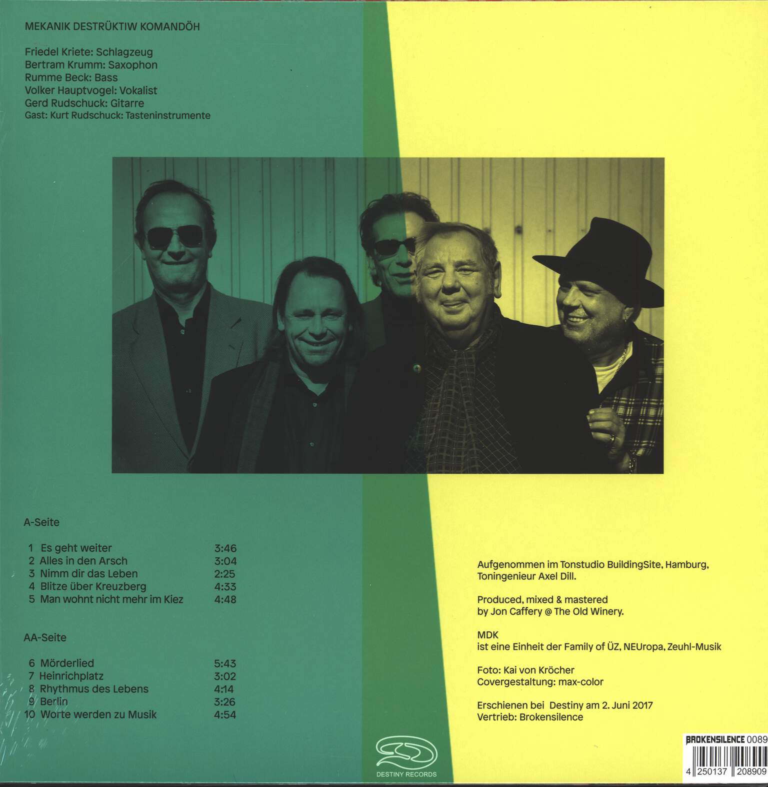 Mekanik Destrüktiw Komandöh: Manifestation, 1×LP (Vinyl)