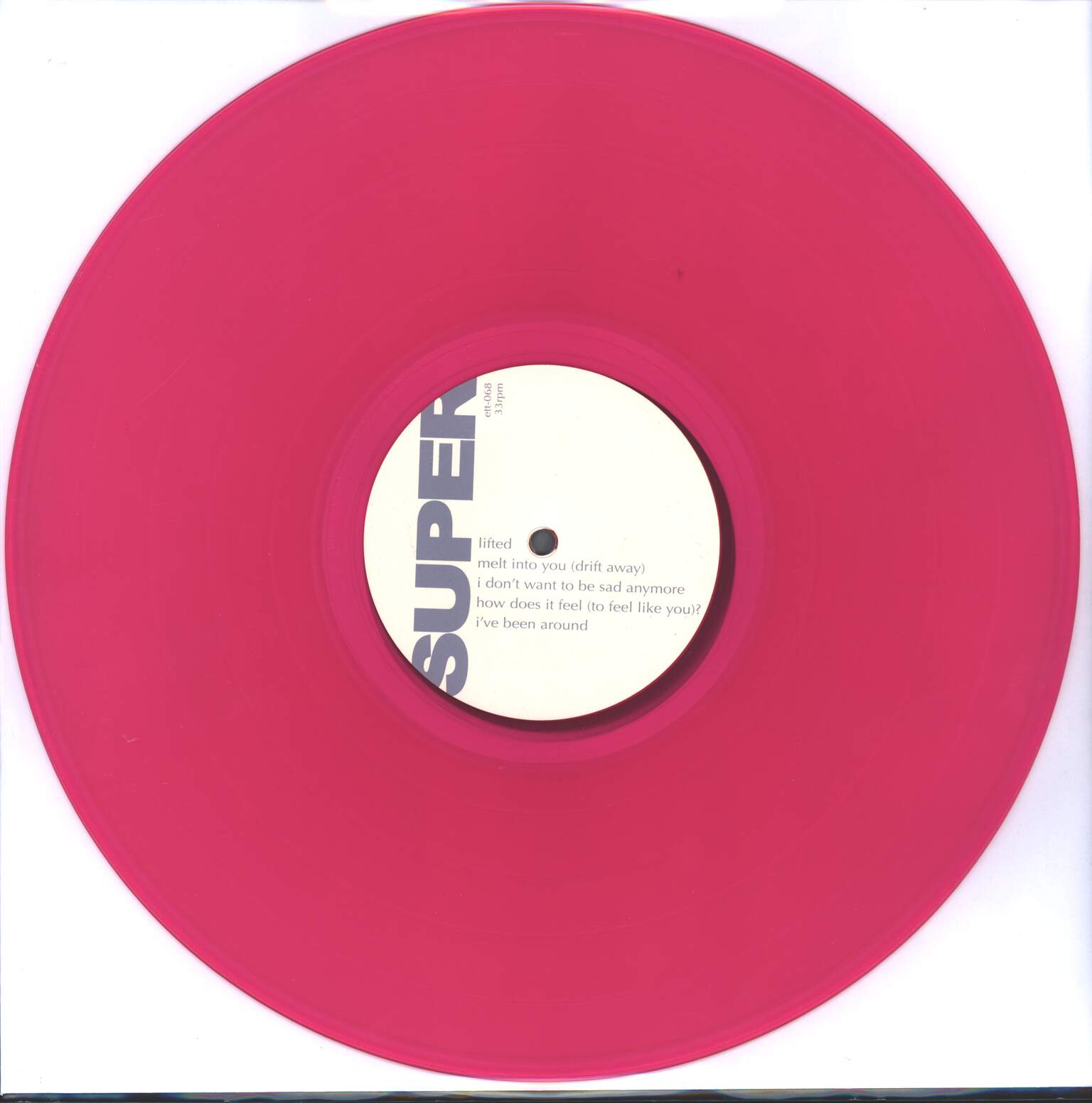 Supercrush: Never Let You Drift Away LP, 1×LP (Vinyl)