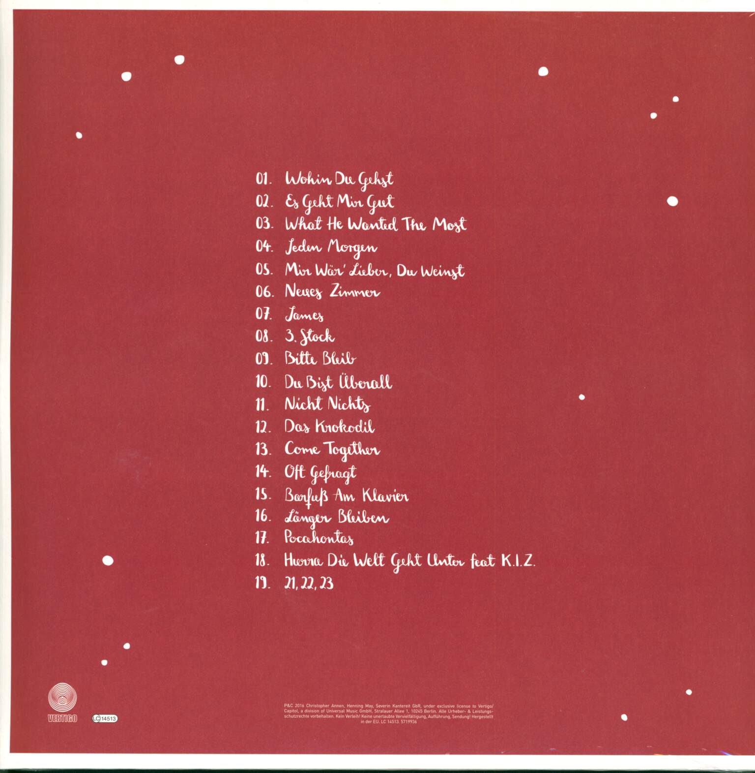 AnnenMayKantereit: AnnenMayKantereit & Freunde - Live in Berlin, 1×CD, 2×LP (Vinyl)