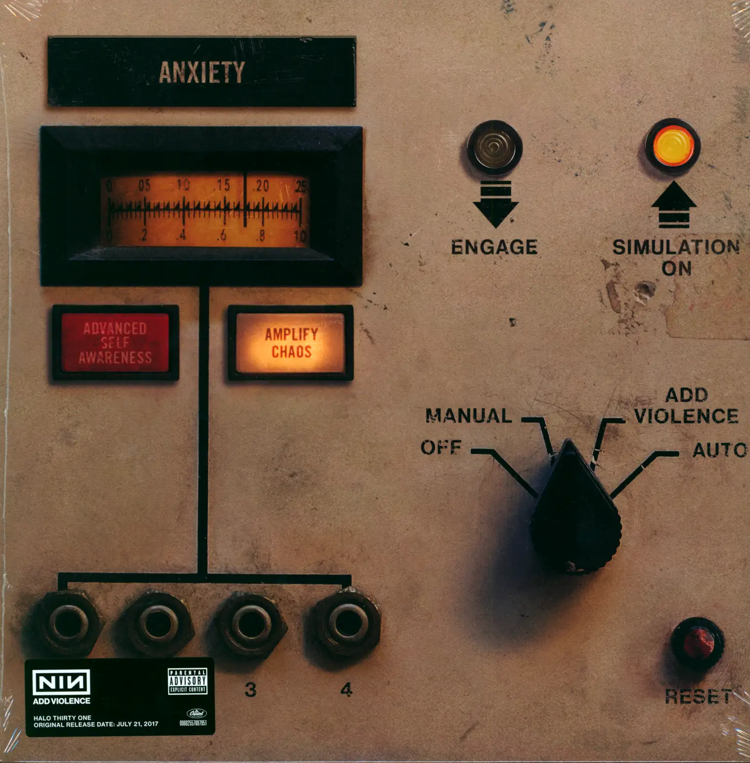 Nine Inch Nails: Add Violence, 1×LP (Vinyl)