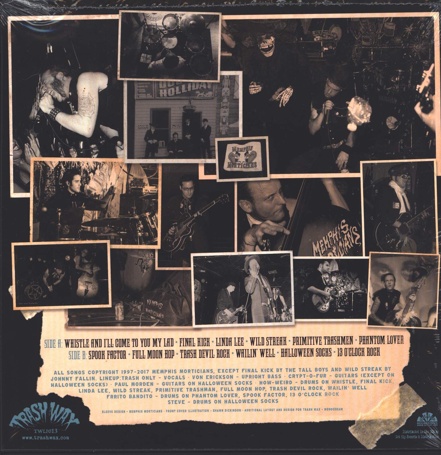 Memphis Morticians: Dial 'M' For Mortician, 1×LP (Vinyl)