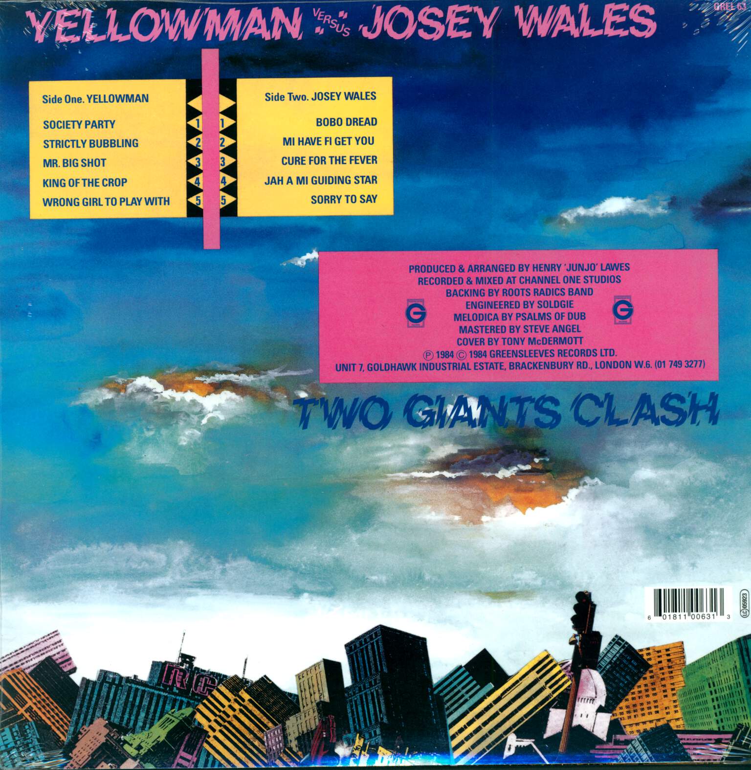 Yellowman: Two Giants Clash, 1×LP (Vinyl)