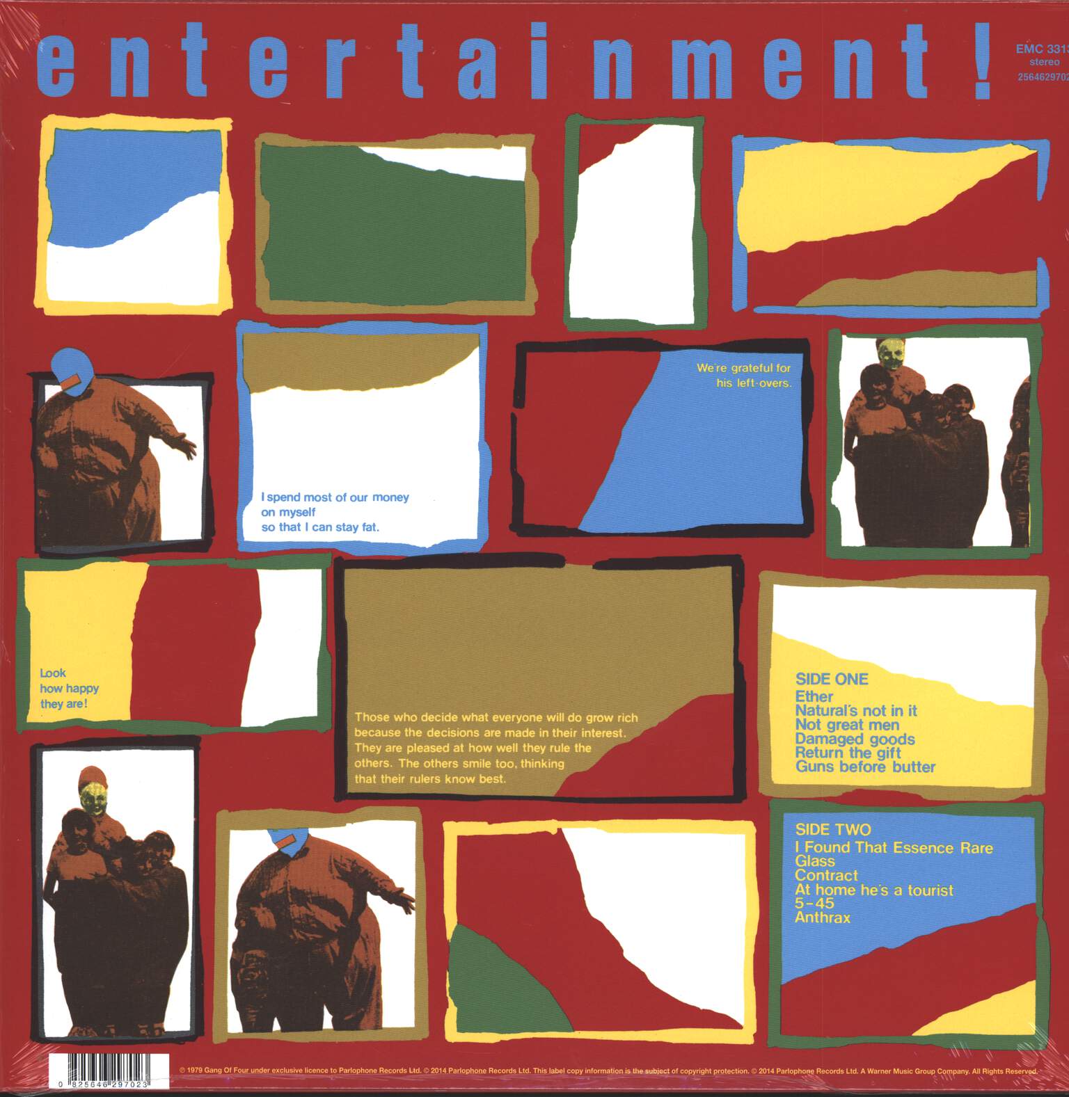 Gang Of Four: Entertainment!, 1×LP (Vinyl)