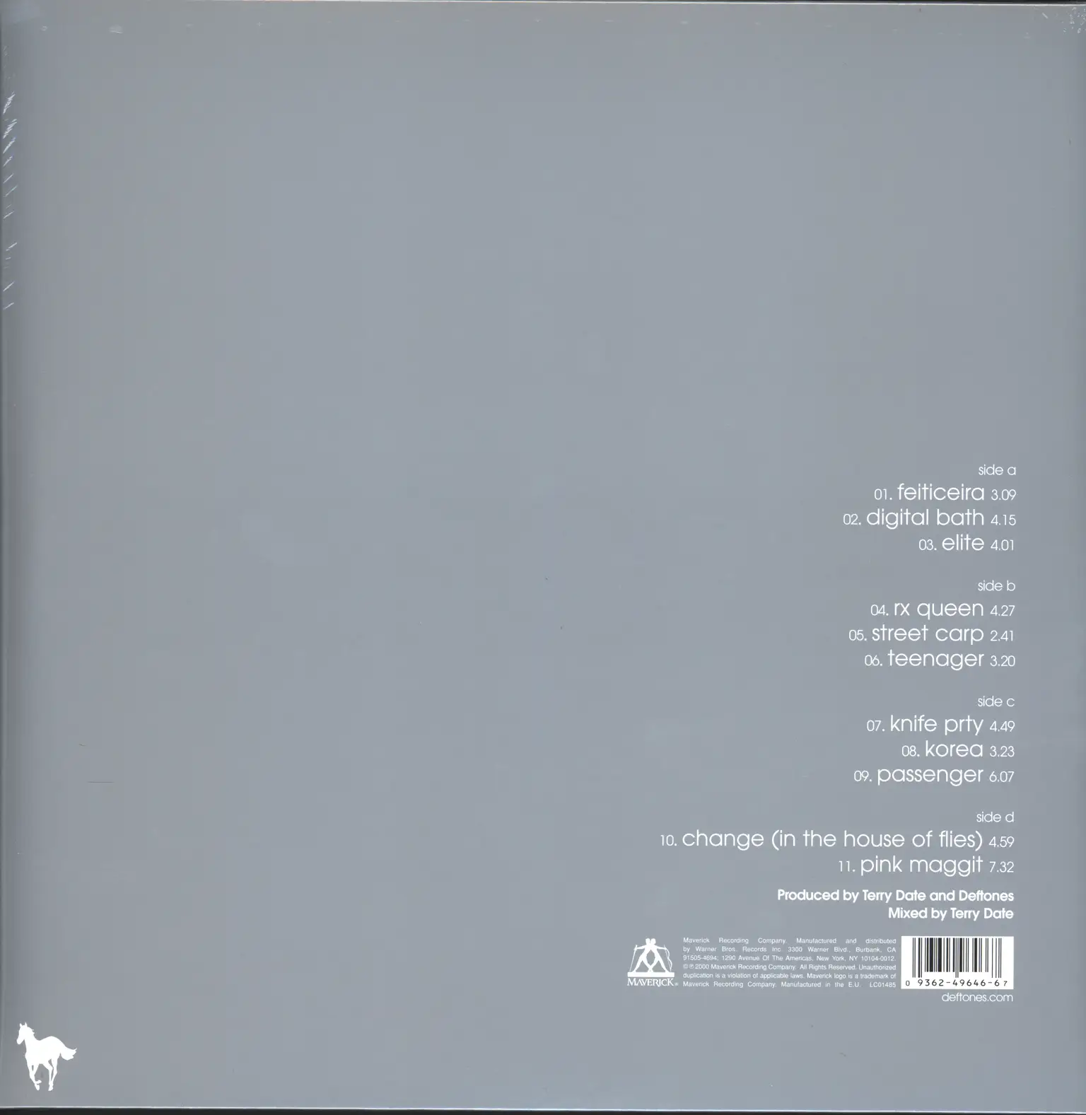 Deftones: White Pony, 2×LP (Vinyl)