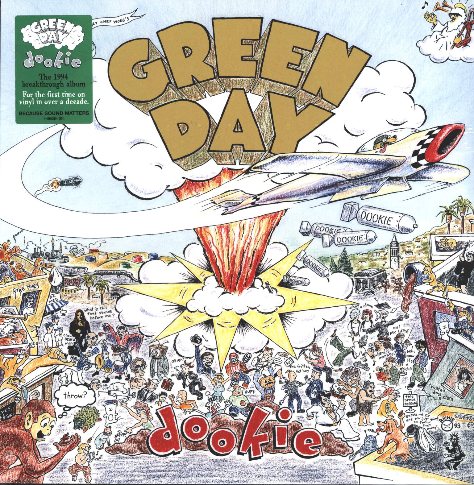 Green Day: Dookie, 1×LP (Vinyl)