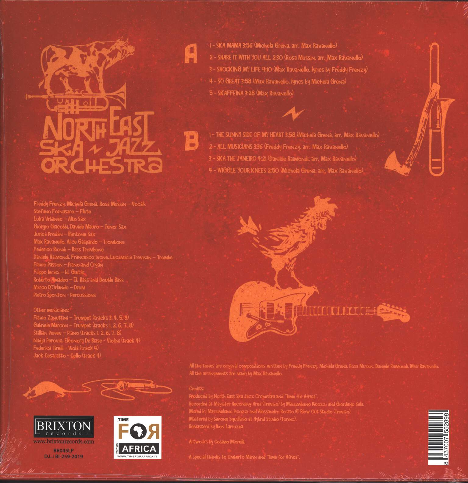 North East Ska Jazz Orchestra: North East Ska Jazz Orchestra, 1×LP (Vinyl)