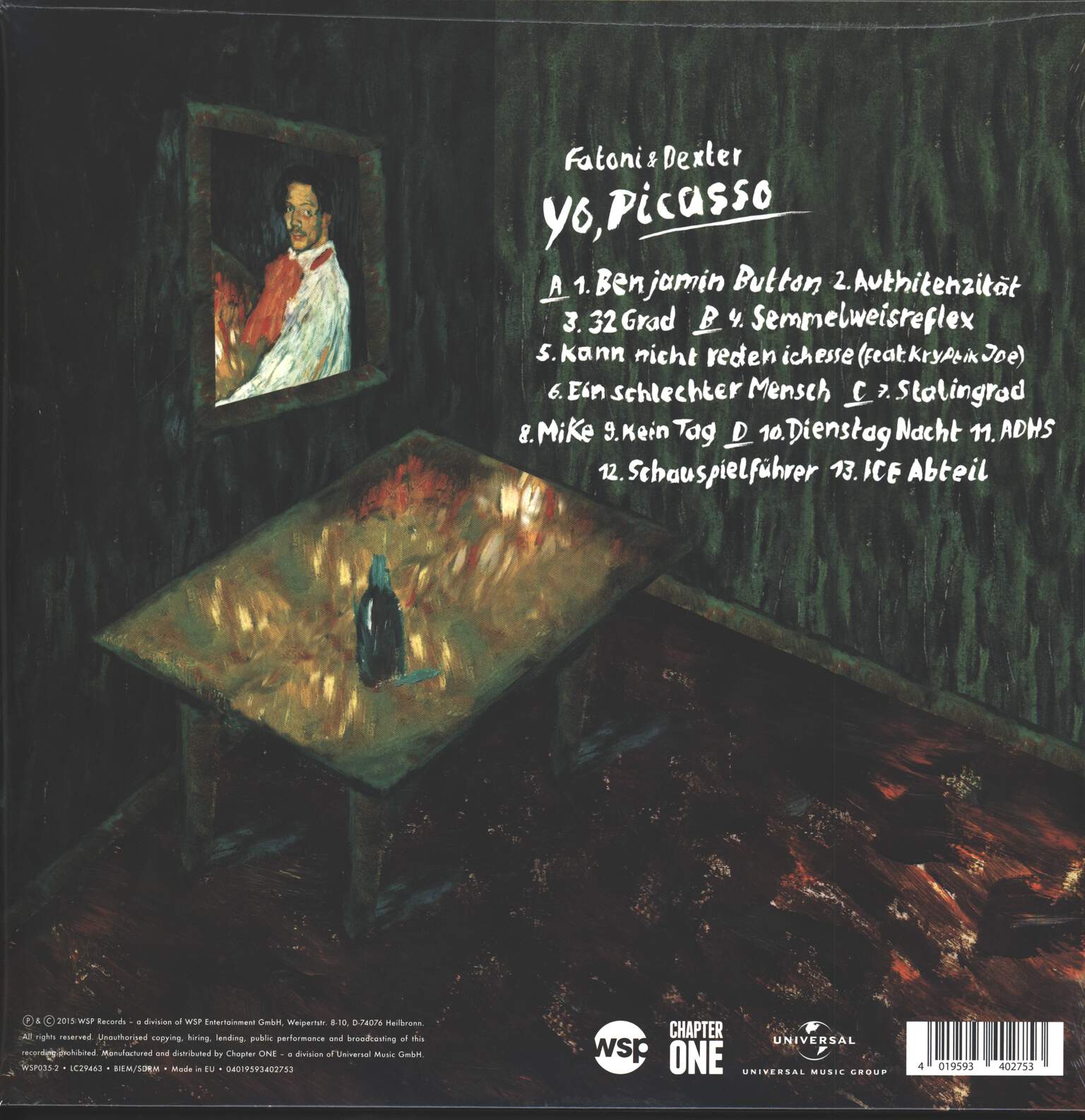 Fatoni: Yo, Picasso, 2×LP (Vinyl)