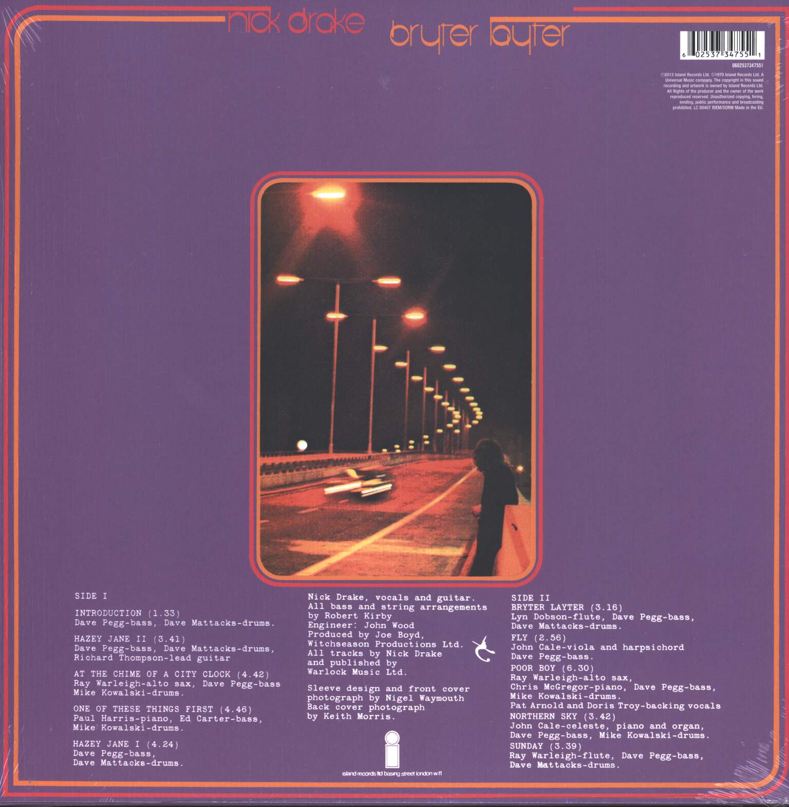 Nick Drake: Bryter Layter, 1×LP (Vinyl)
