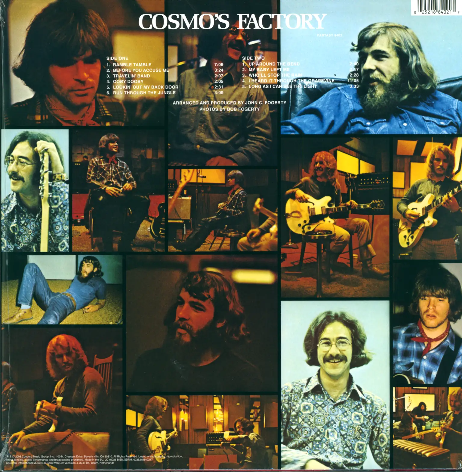 Creedence Clearwater Revival: Cosmo's Factory, 1×LP (Vinyl)