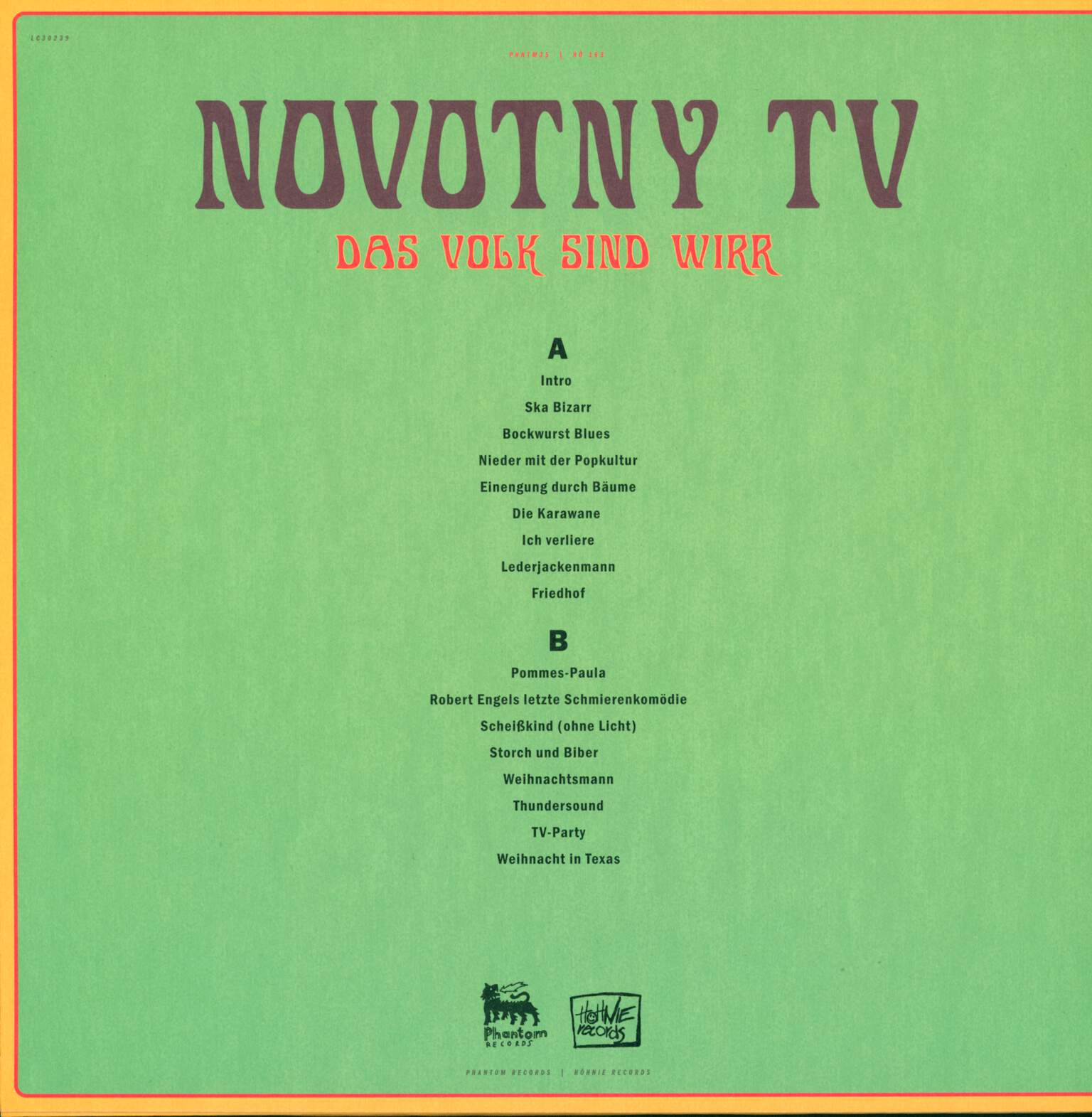 Novotny TV: Das Volk Sind Wirr, 1×LP (Vinyl)
