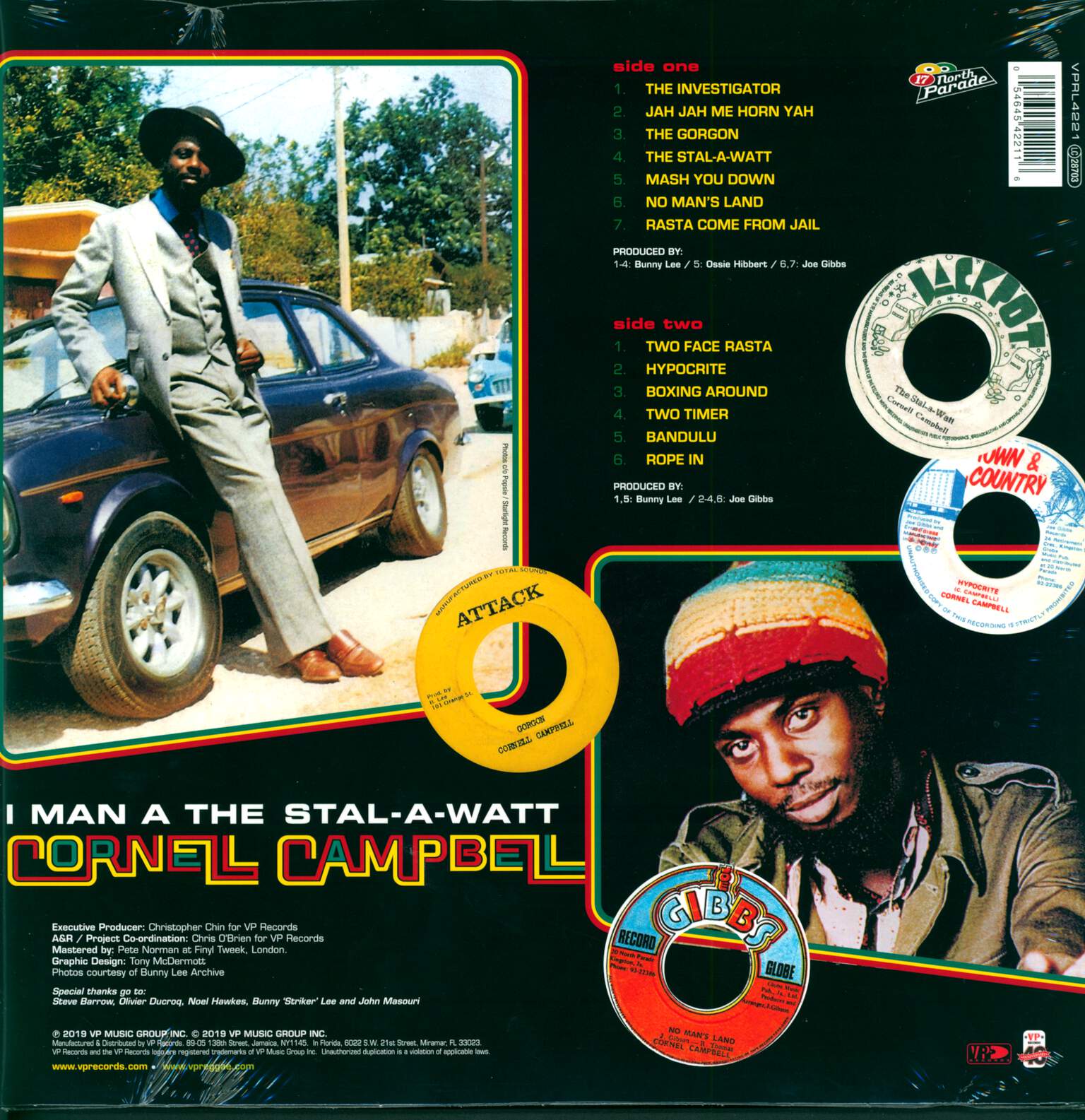 Cornell Campbell: I Man A The Stal-A-Watt, 1×LP (Vinyl)