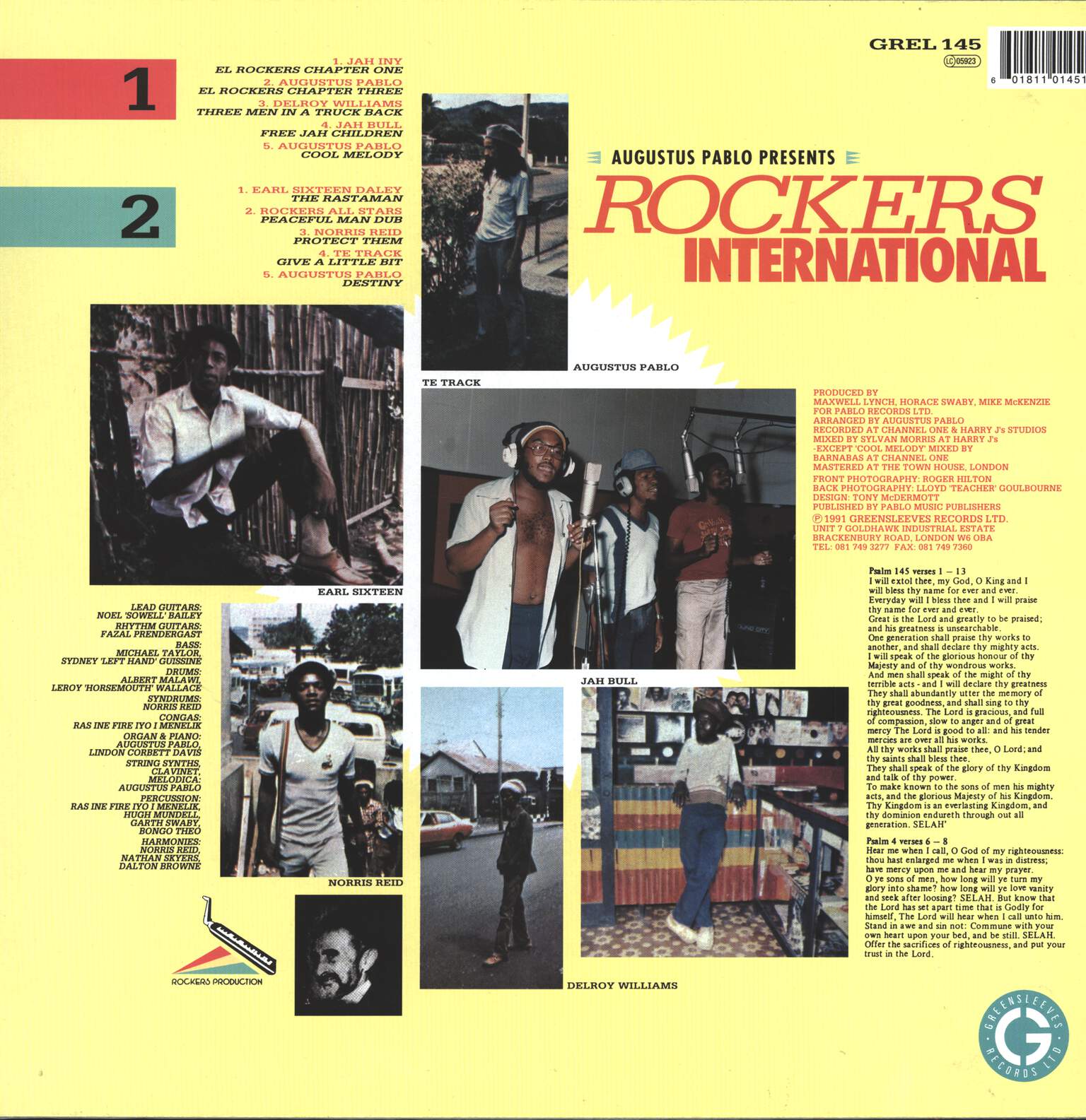 Augustus Pablo: Rockers International, 1×LP (Vinyl)