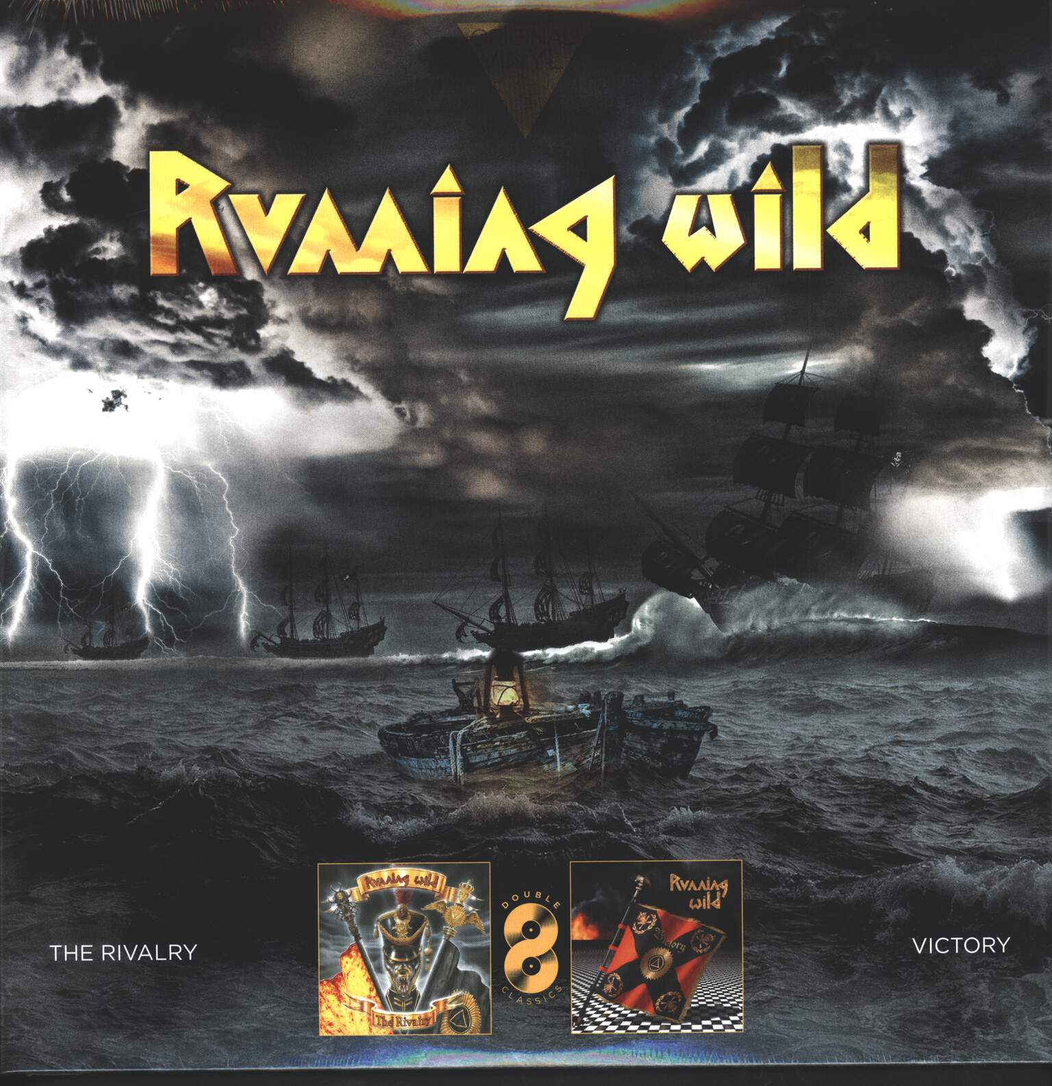 Running Wild: The Rivalry / Victory, 1×LP (Vinyl), 1×LP (Vinyl)