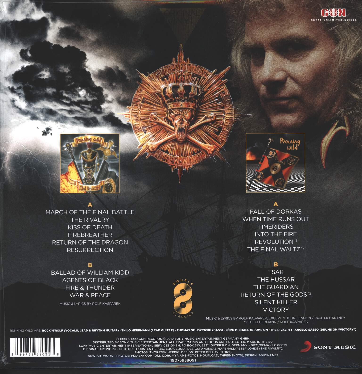 Running Wild: The Rivalry / Victory, 1×LP (Vinyl), 1×LP (Vinyl)