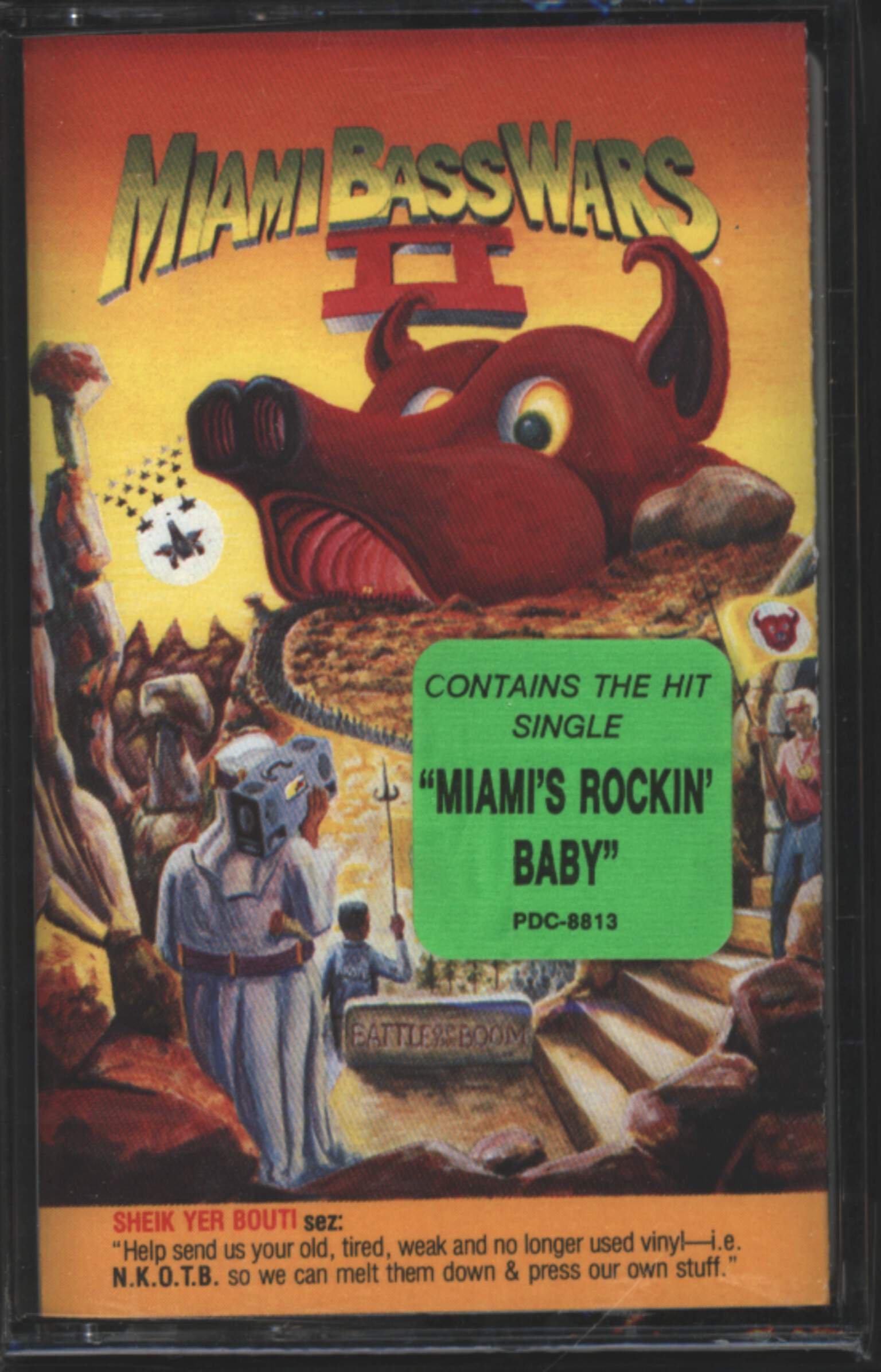 Various: Miami Bass Wars II - Battle Of The Boom, 1×Tape