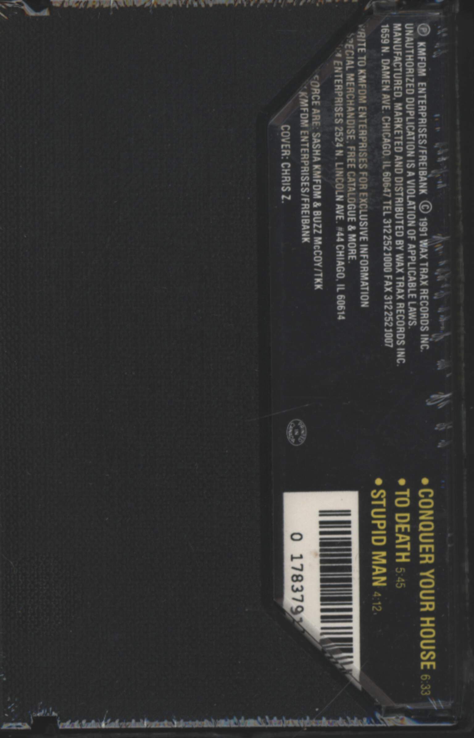 Excessive Force: Conquer Your House, 1×Tape