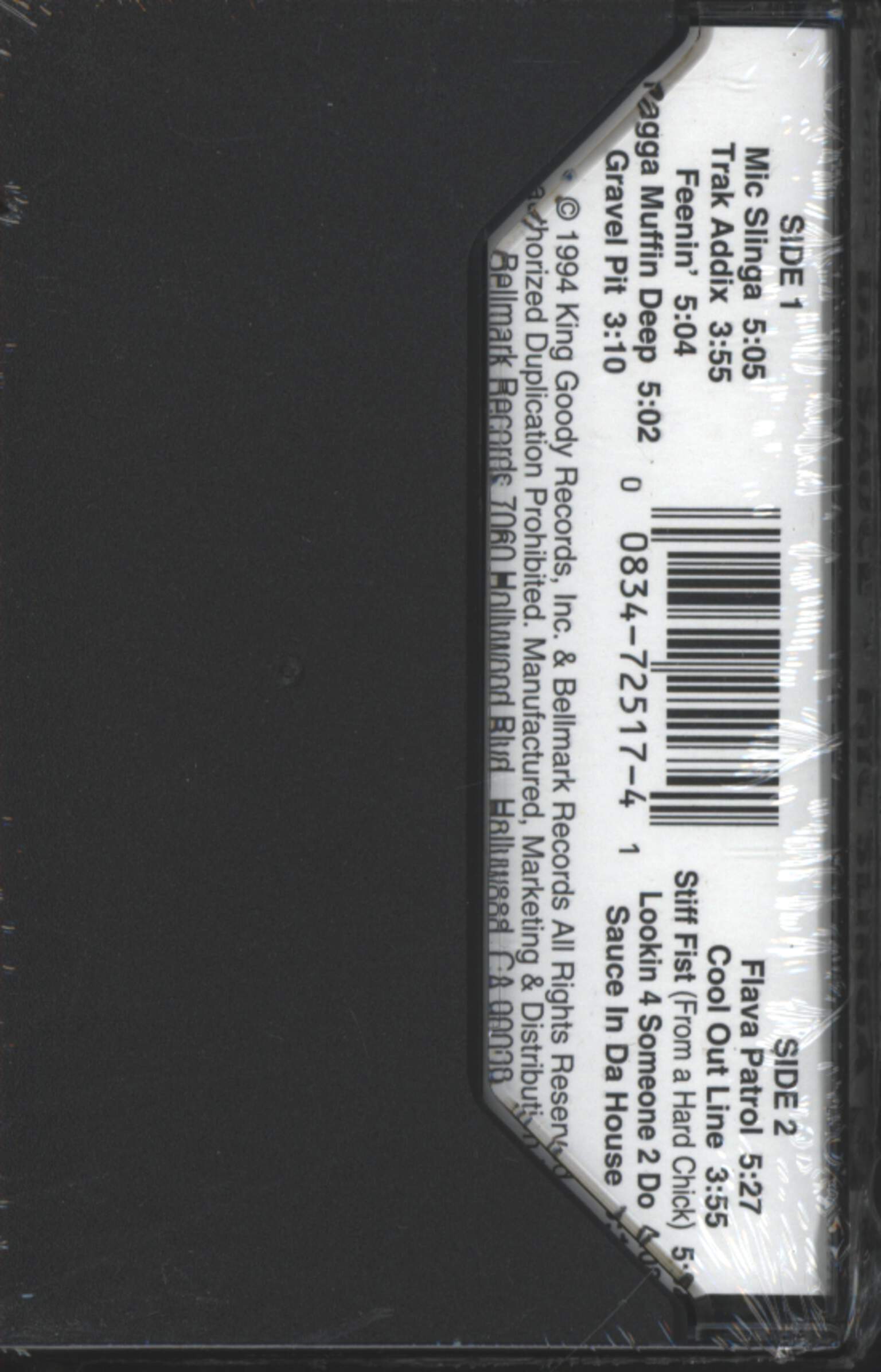 The Saucé: Mic Slinga, 1×Tape
