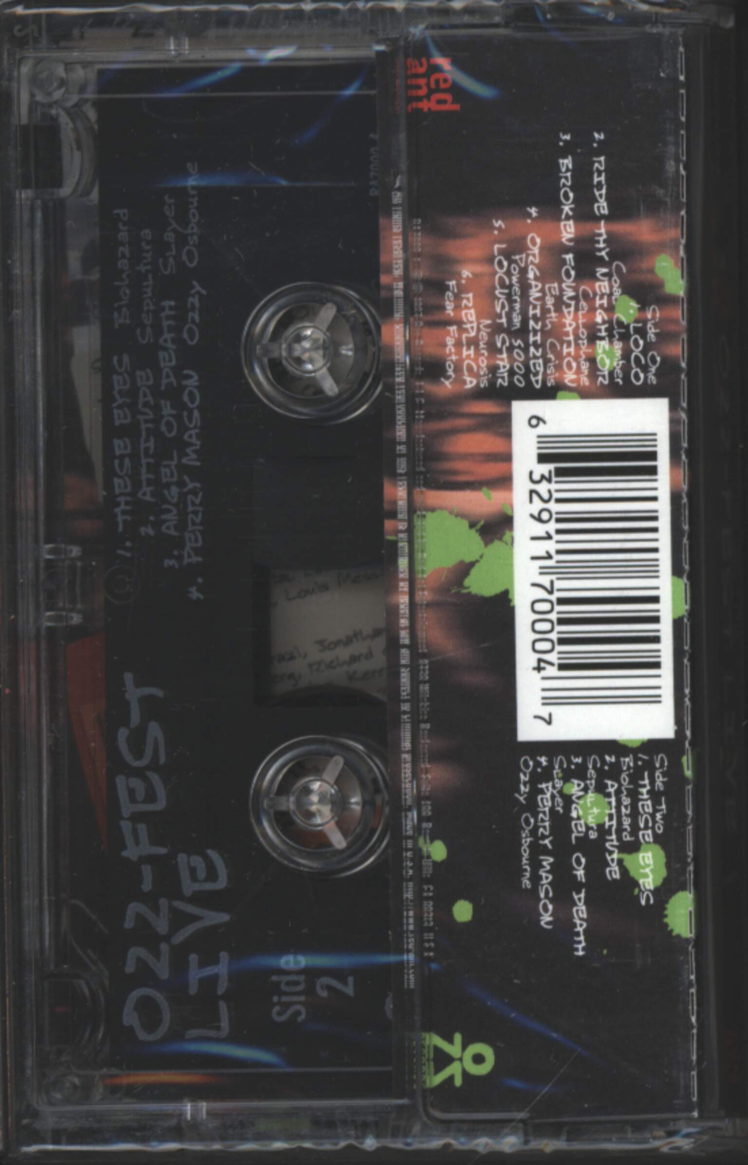 Various: Ozz-Fest Live, 1×Tape