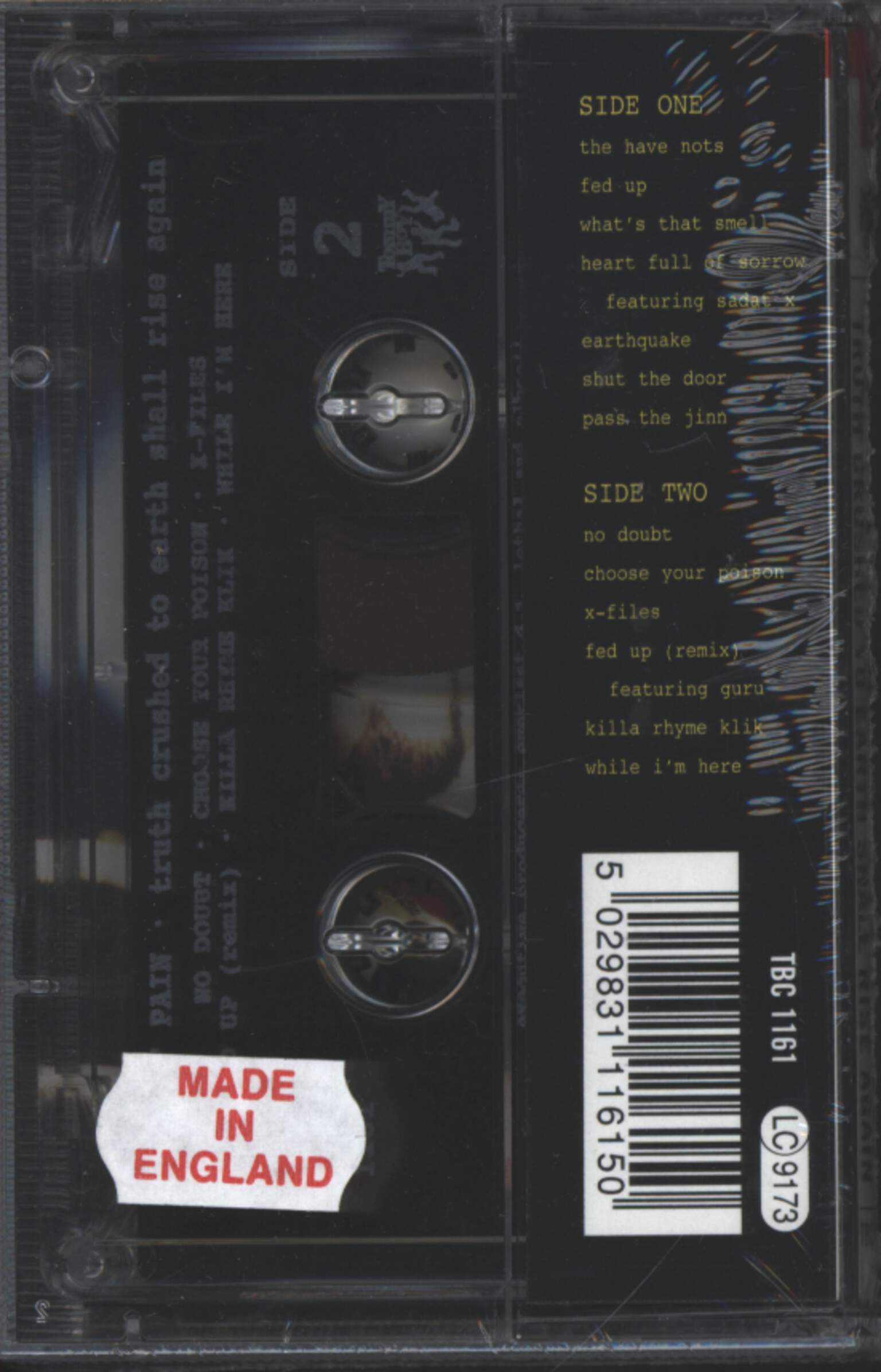 House Of Pain: Truth Crushed To Earth Shall Rise Again, 1×Tape