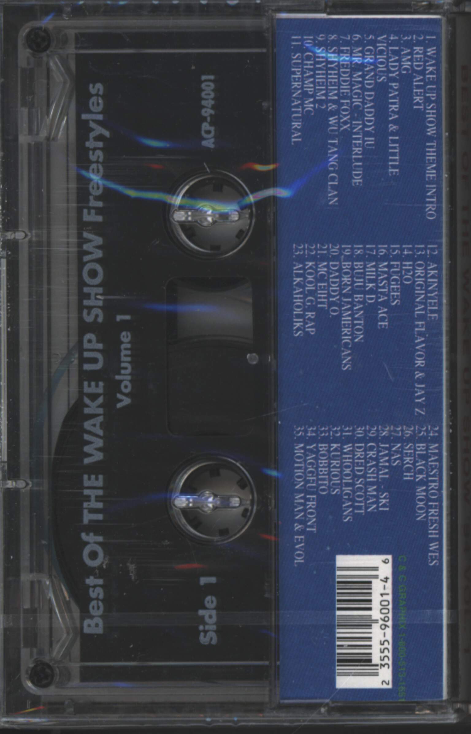 Sway & King Tech: Best Of The Wake Up Show Free Styles '94 Vol. 1, 1×Tape