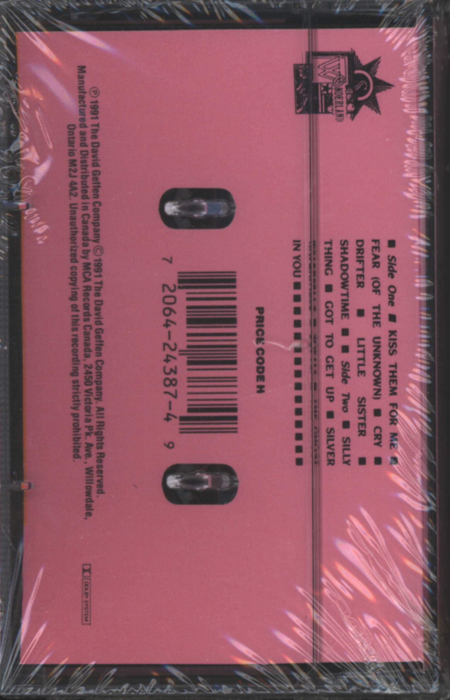 Siouxsie & the Banshees: Superstition, 1×Tape