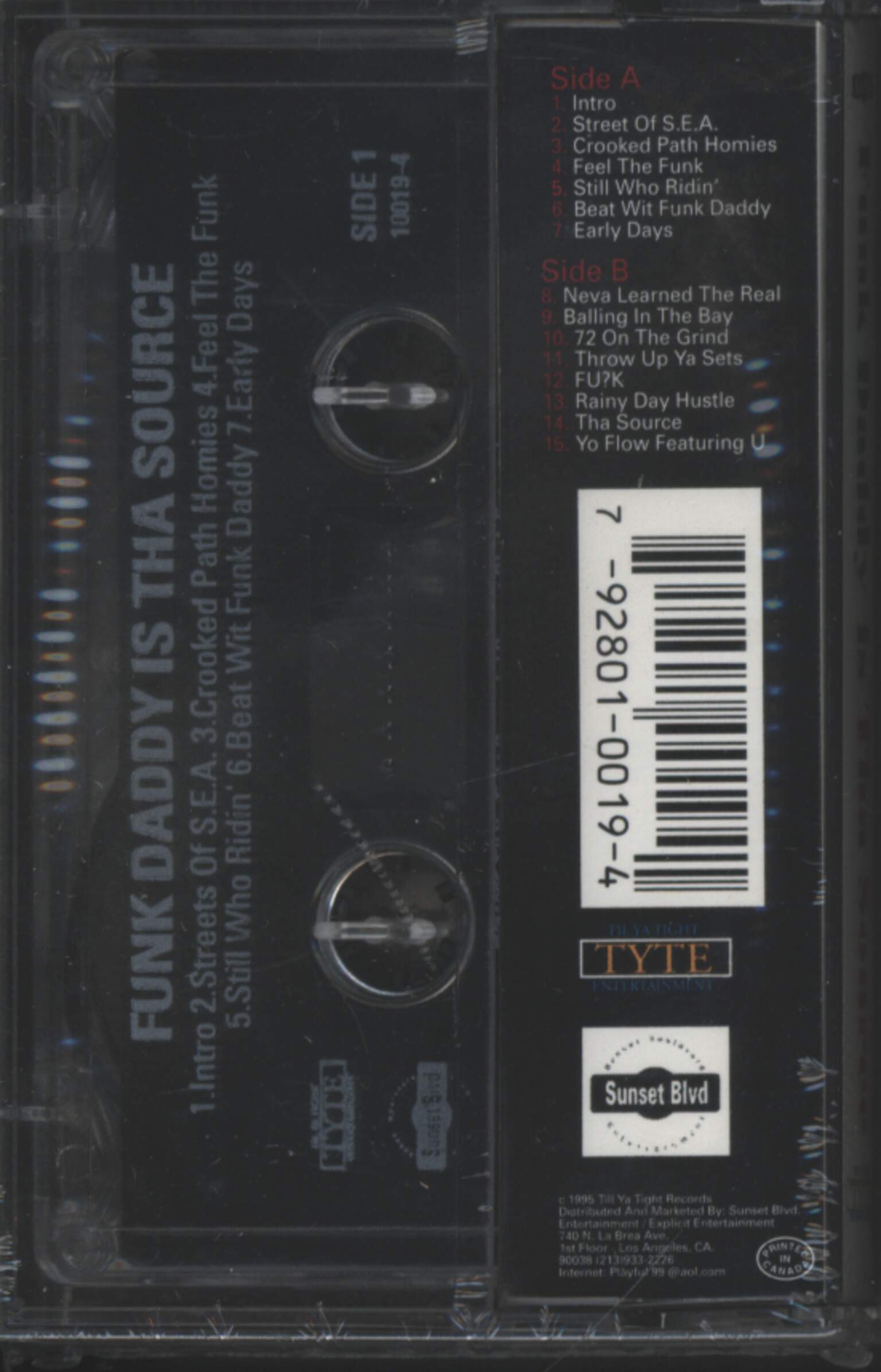 Funk Daddy: Tha Source, 1×Tape