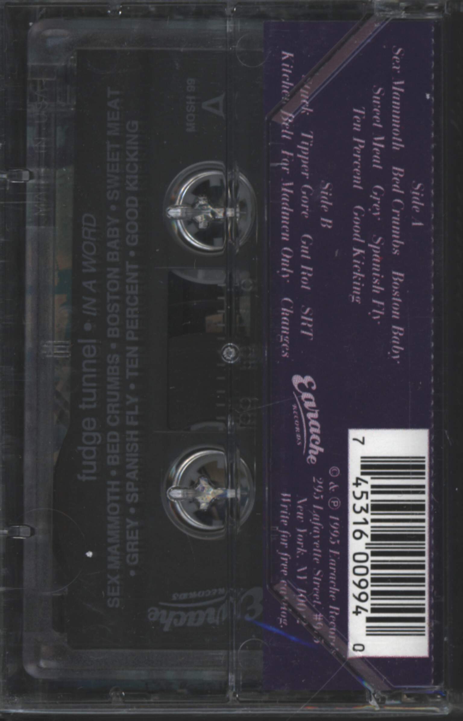Fudge Tunnel: In A Word, 1×Tape