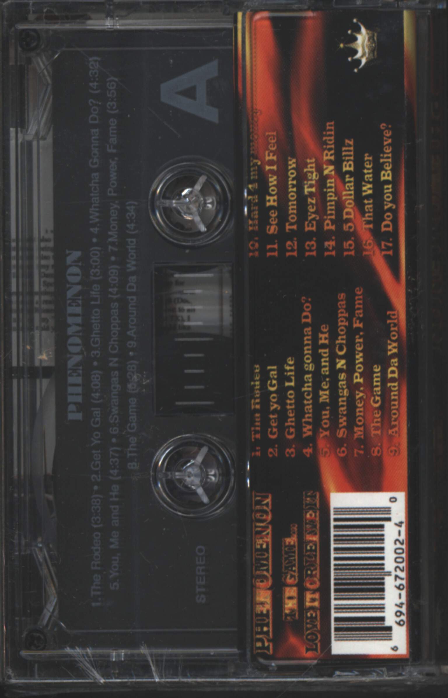 Phenomenon: The Game...Love It Or Leave It, 1×Tape
