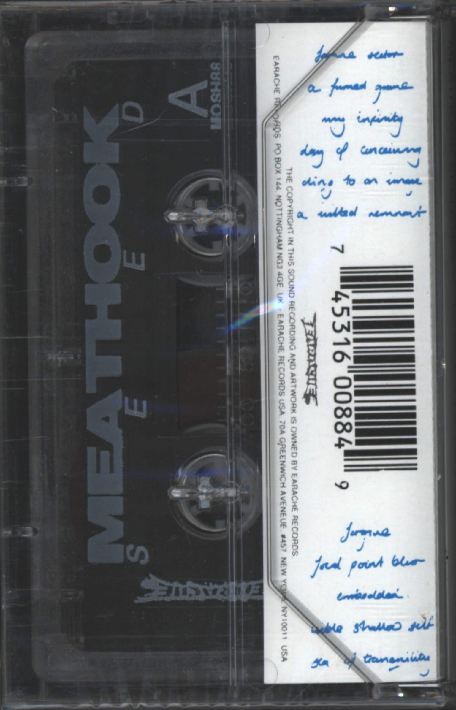 Meathook Seed: Embedded, 1×Tape