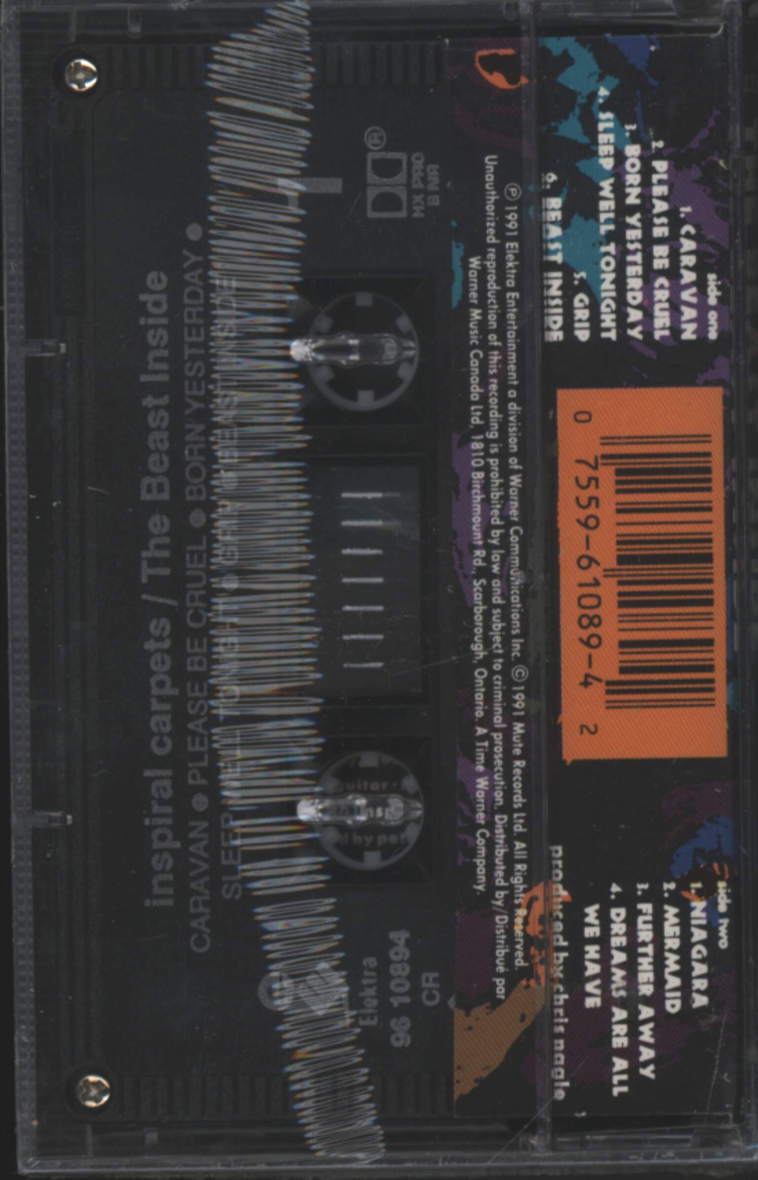 Inspiral Carpets: The Beast Inside, 1×Tape