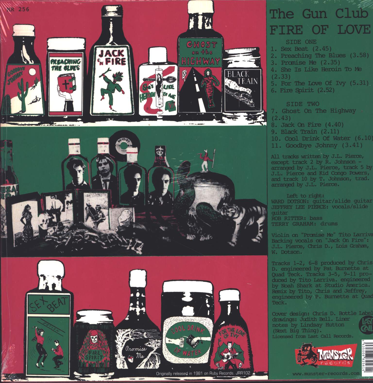 The Gun Club: Fire Of Love, 1×LP (Vinyl)