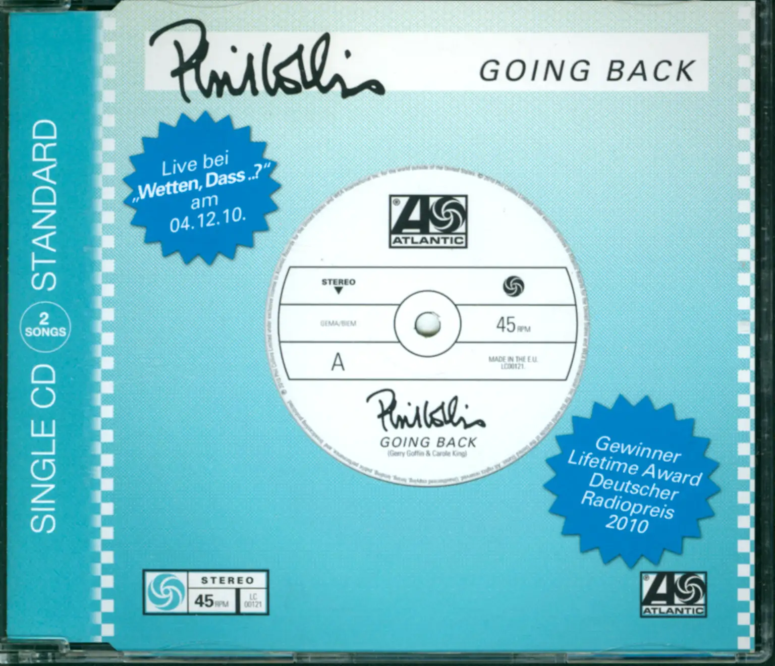 Phil Collins: Going Back, 1×Mini CD