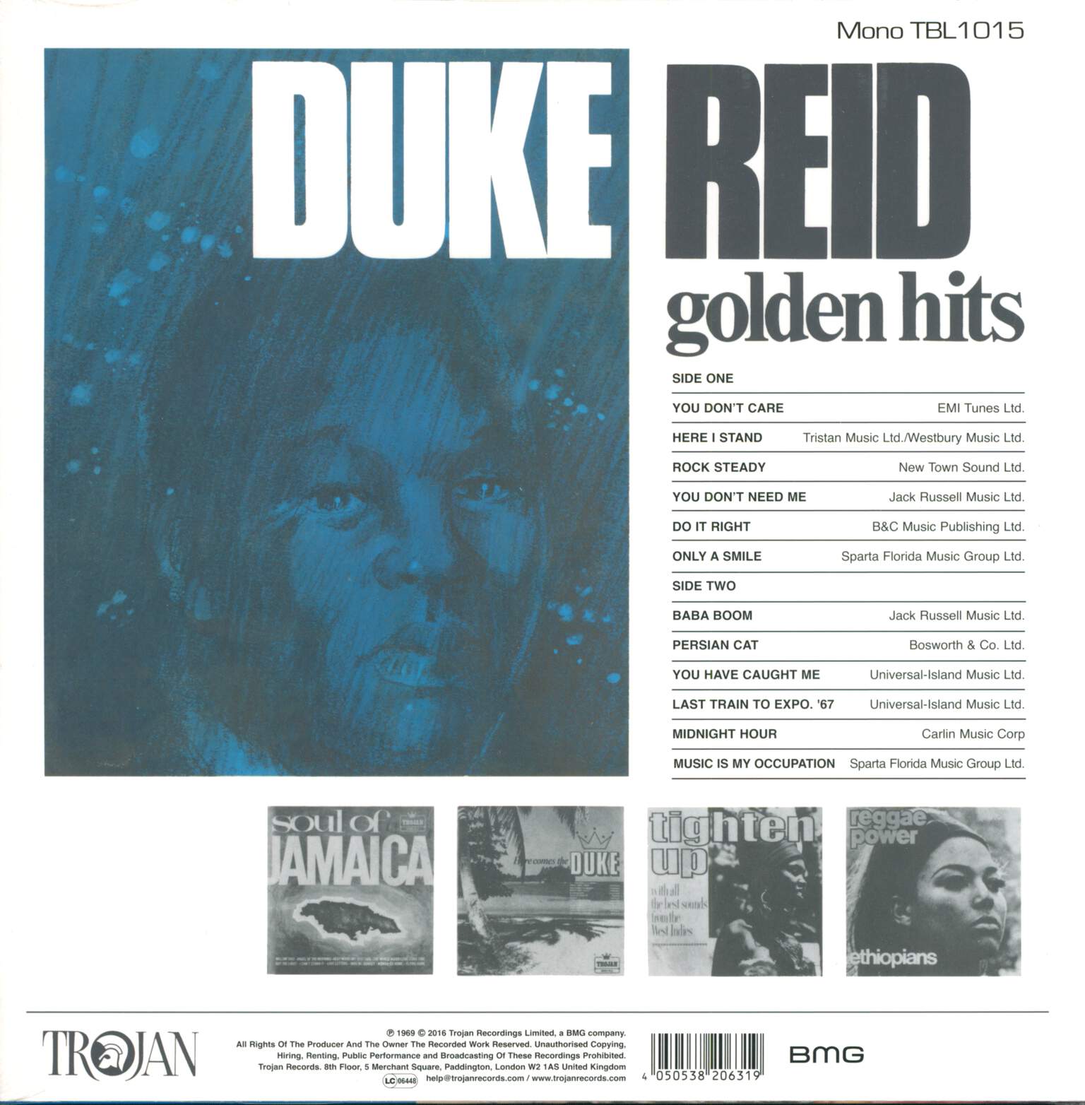 Various: Duke Reid Golden Hits, 1×LP (Vinyl)