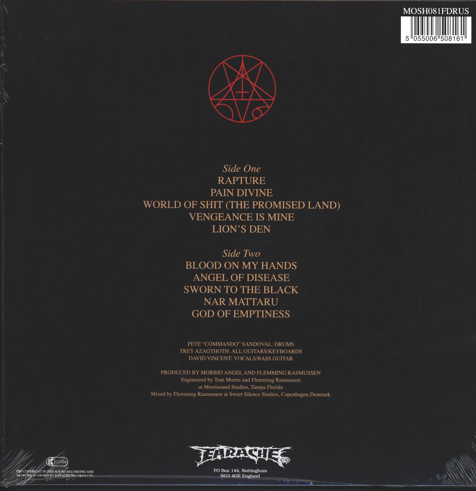 Morbid Angel: Covenant, 1×LP (Vinyl)