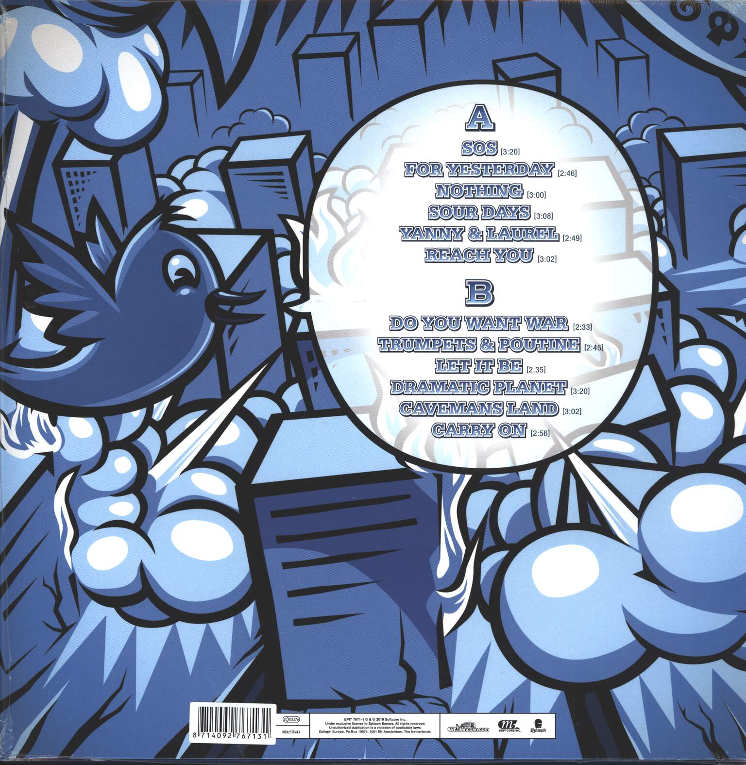 Millencolin: SOS, 1×LP (Vinyl)