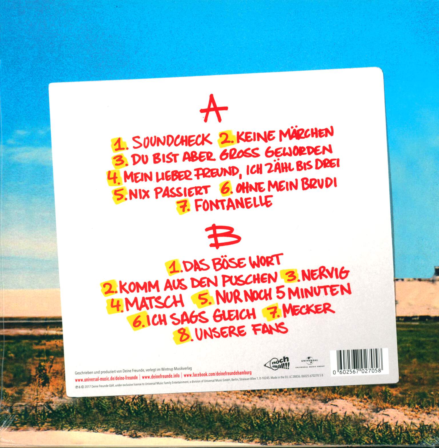 Deine Freunde: Keine Märchen, 1×LP (Vinyl)