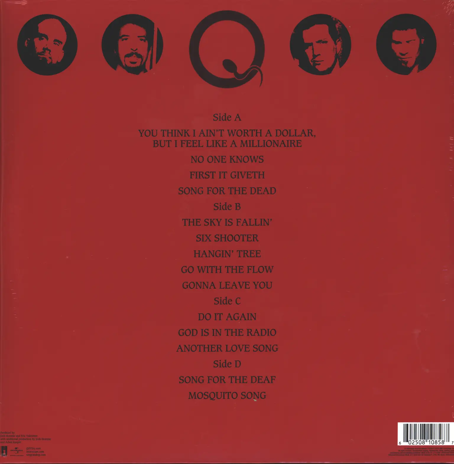 Queens Of the Stone Age: Songs For The Deaf, 2×LP (Vinyl)