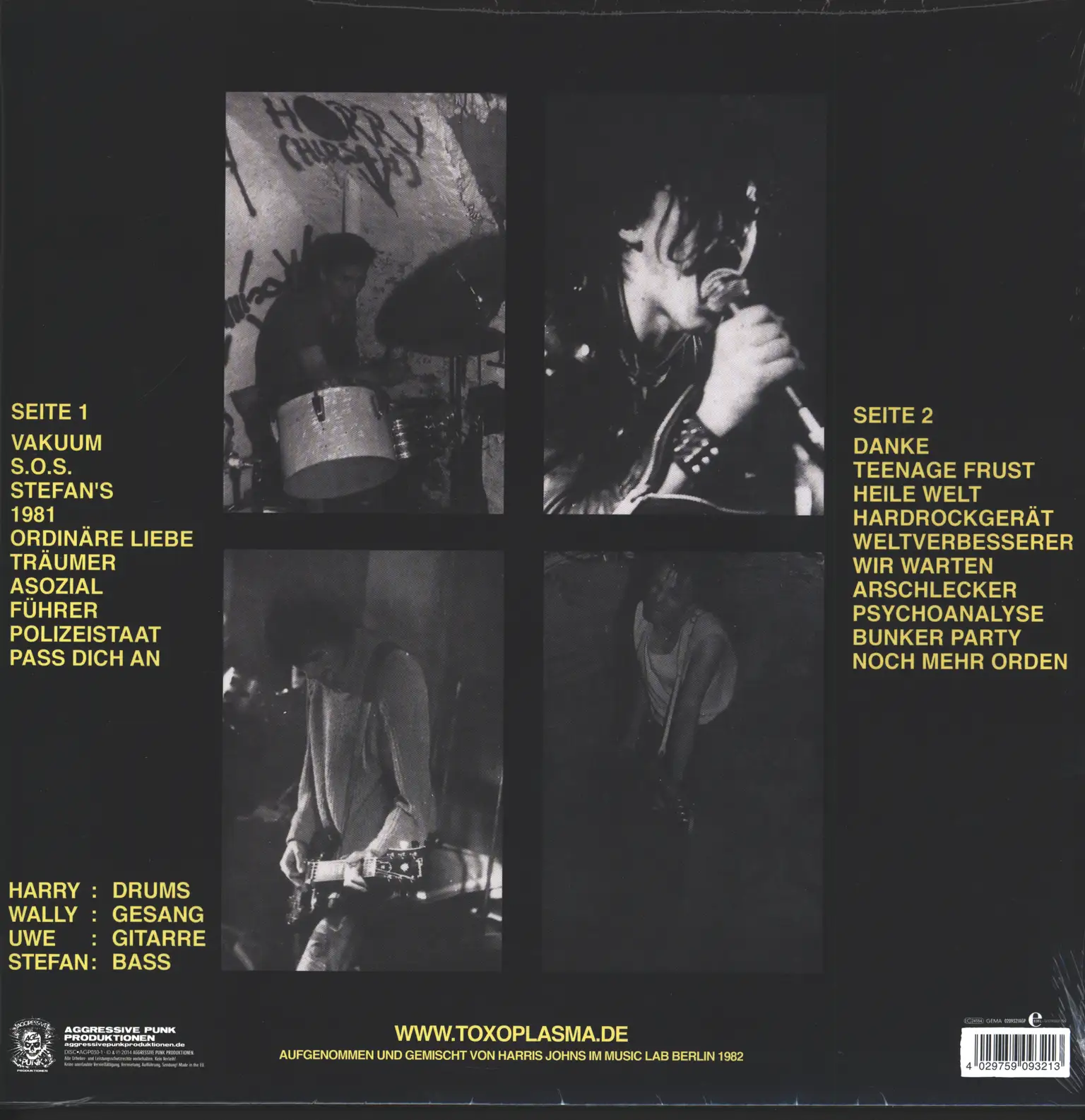 Toxoplasma: Toxoplasma, 1×LP (Vinyl)