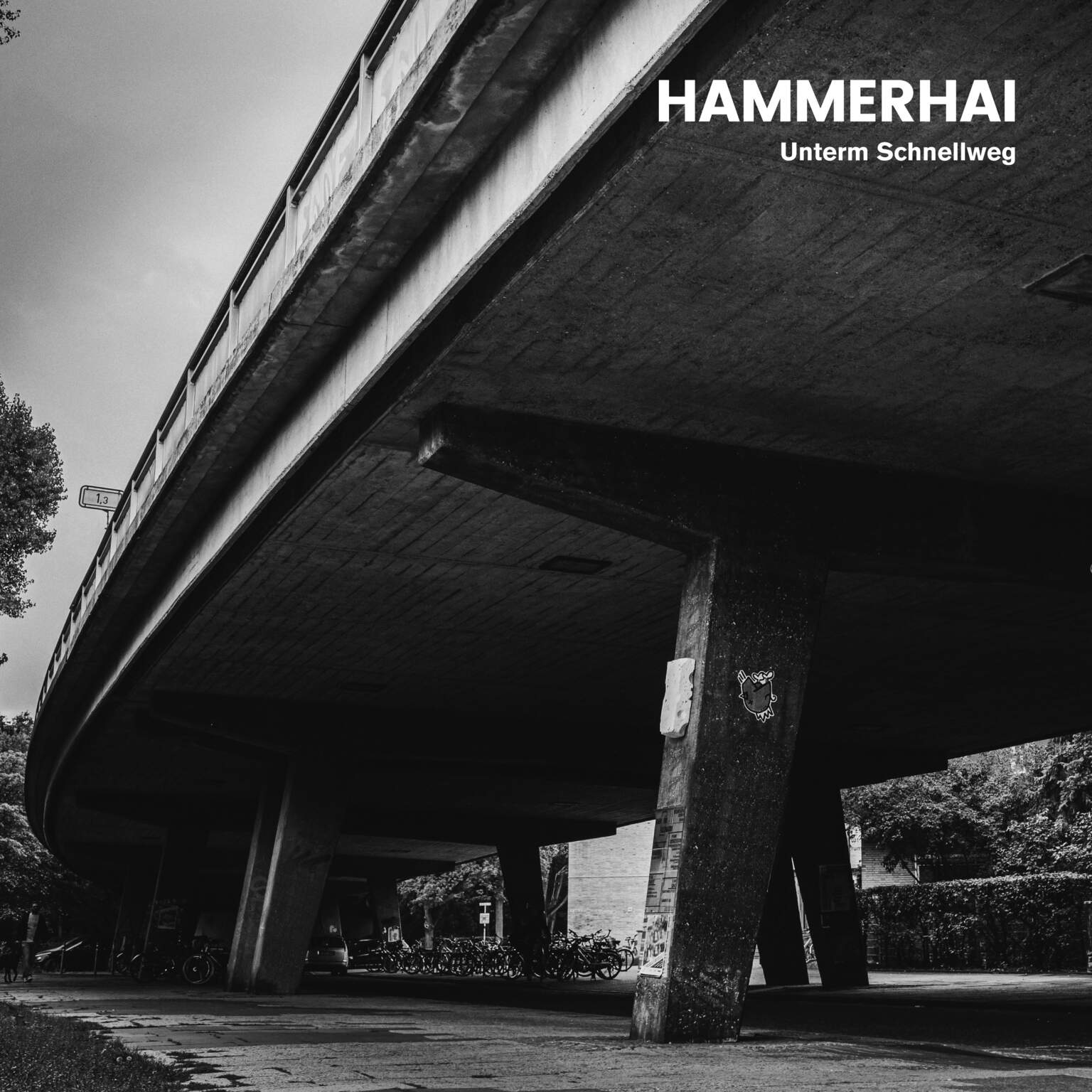 Hammerhai: Unterm Schnellweg (weiß), 1×LP (Vinyl), 1×CD
