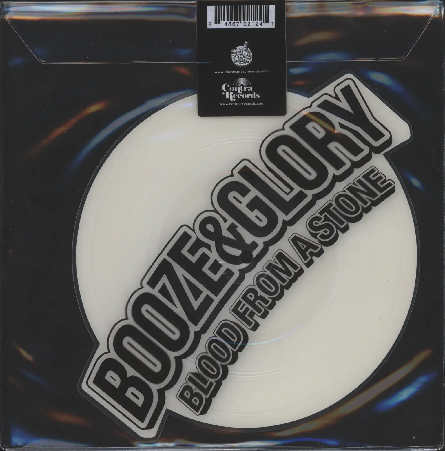 Booze & Glory: Carry On / Blood From A Stone, 1×8" Vinyl