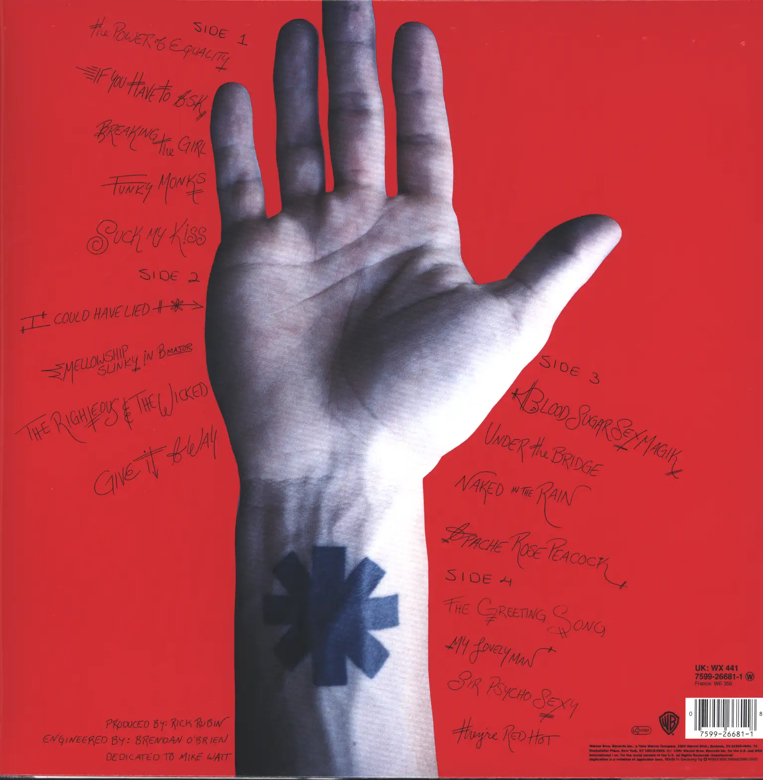 Red Hot Chili Peppers: Blood Sugar Sex Magik, 2×LP (Vinyl)
