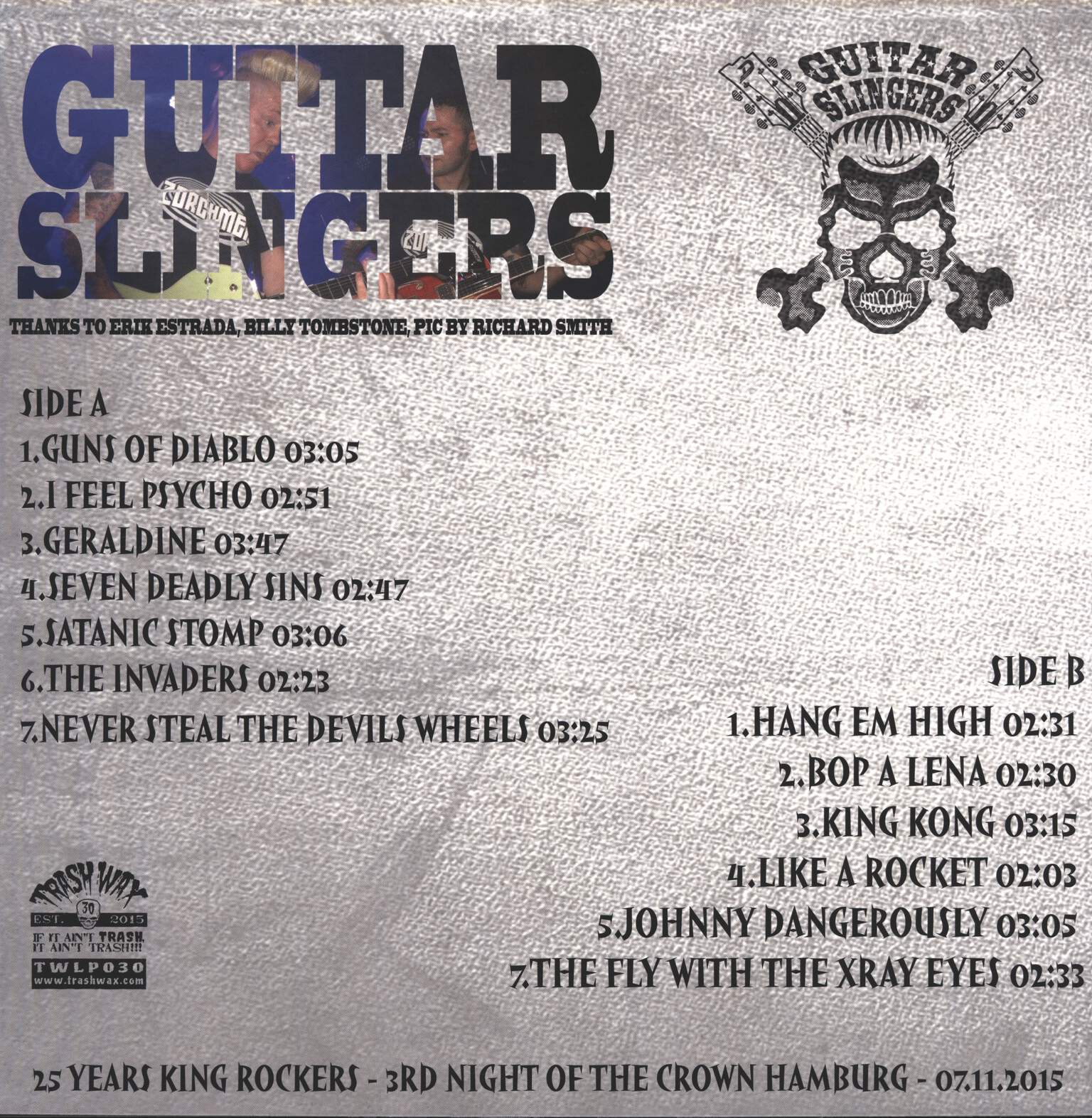 Guitar Slingers: Live In Hamburg, 1×LP (Vinyl)